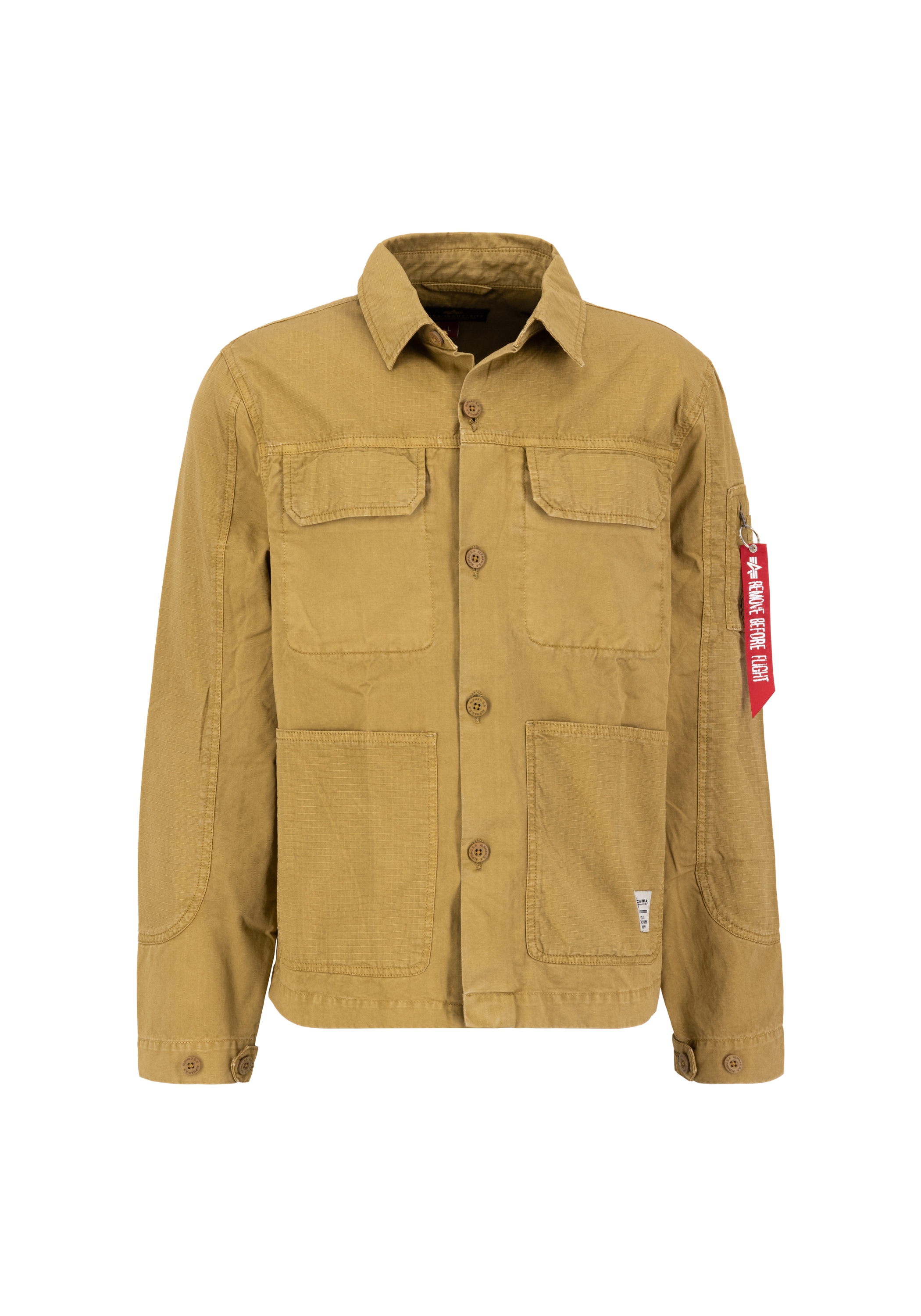 Alpha Industries Hemdjacke »ALPHA INDUSTRIES Men - Overshirts Color Block Overshirt«