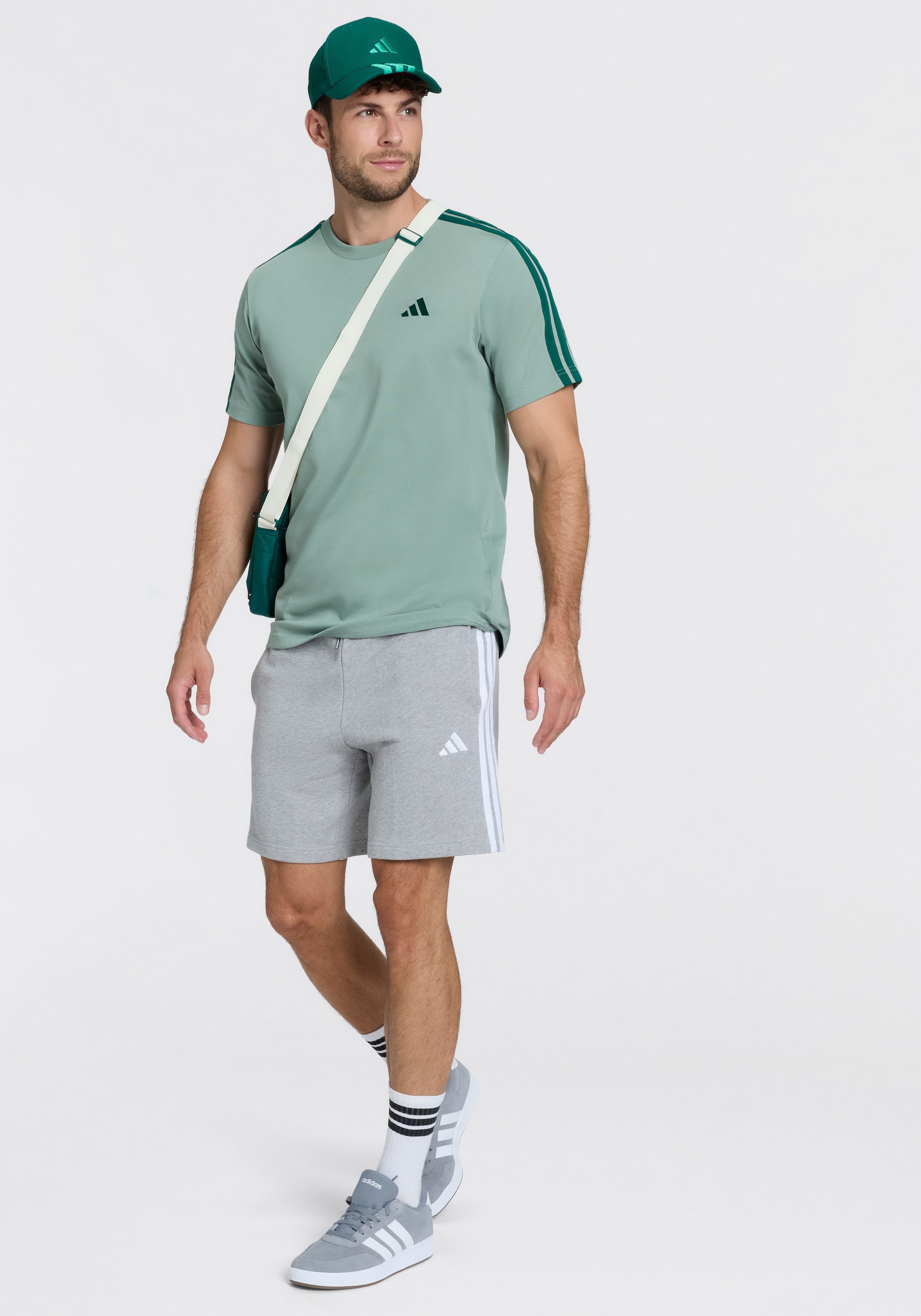 adidas Sportswear »ESSENTIALS 3-STREIFEN, FRENCH TERRY«