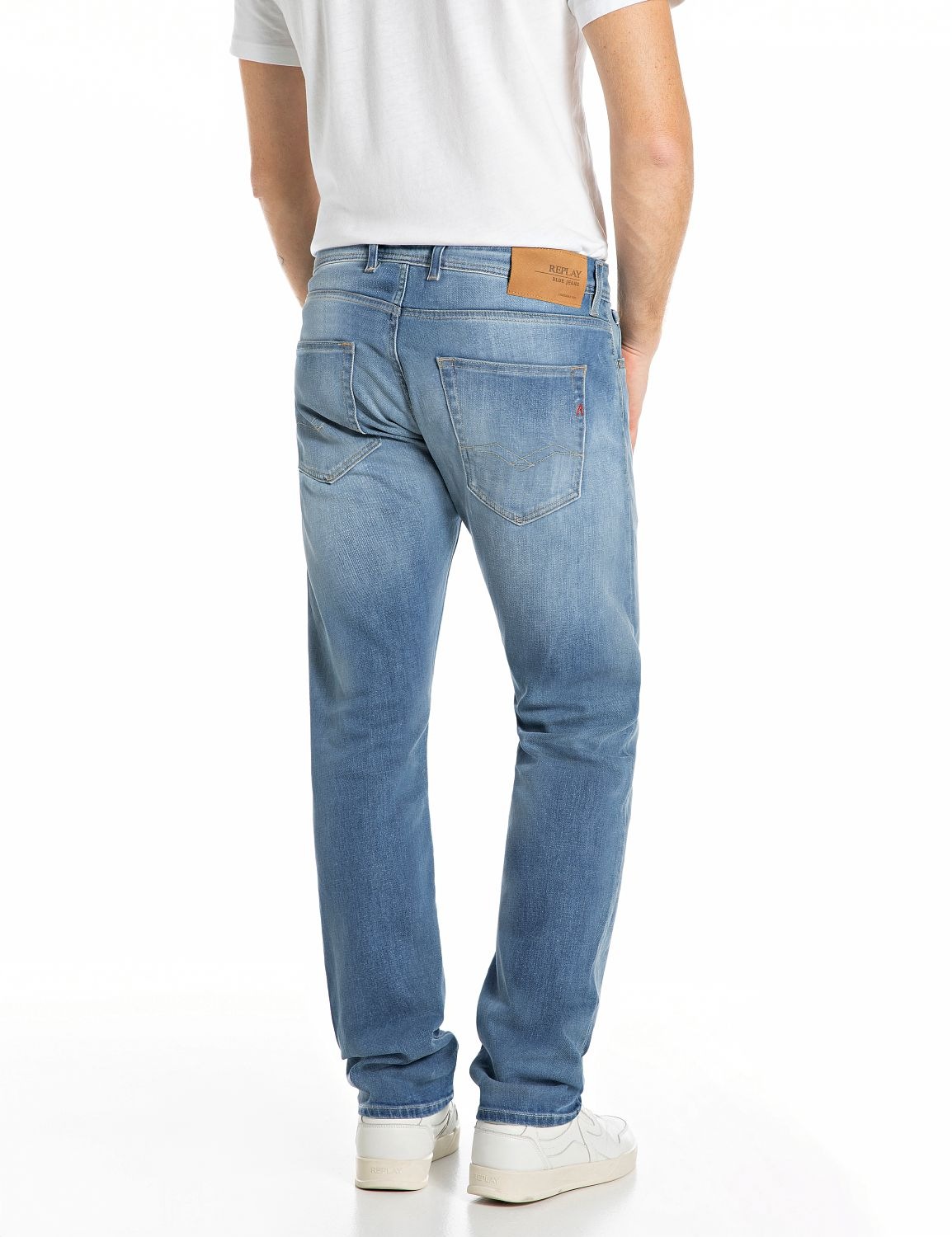 Replay Straight-Jeans »GROVER«, in vielen verschiedenen Waschungen, mit Stretch