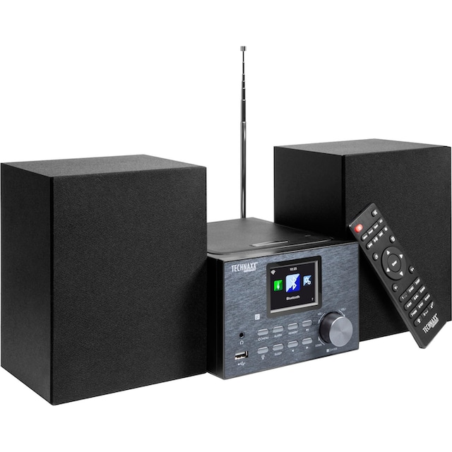 Technaxx Stereoanlage »TX-178 Internet-«, (Bluetooth-WLAN Digitalradio (DAB +)-FM-Tuner-Internetradio 20 W) | BAUR