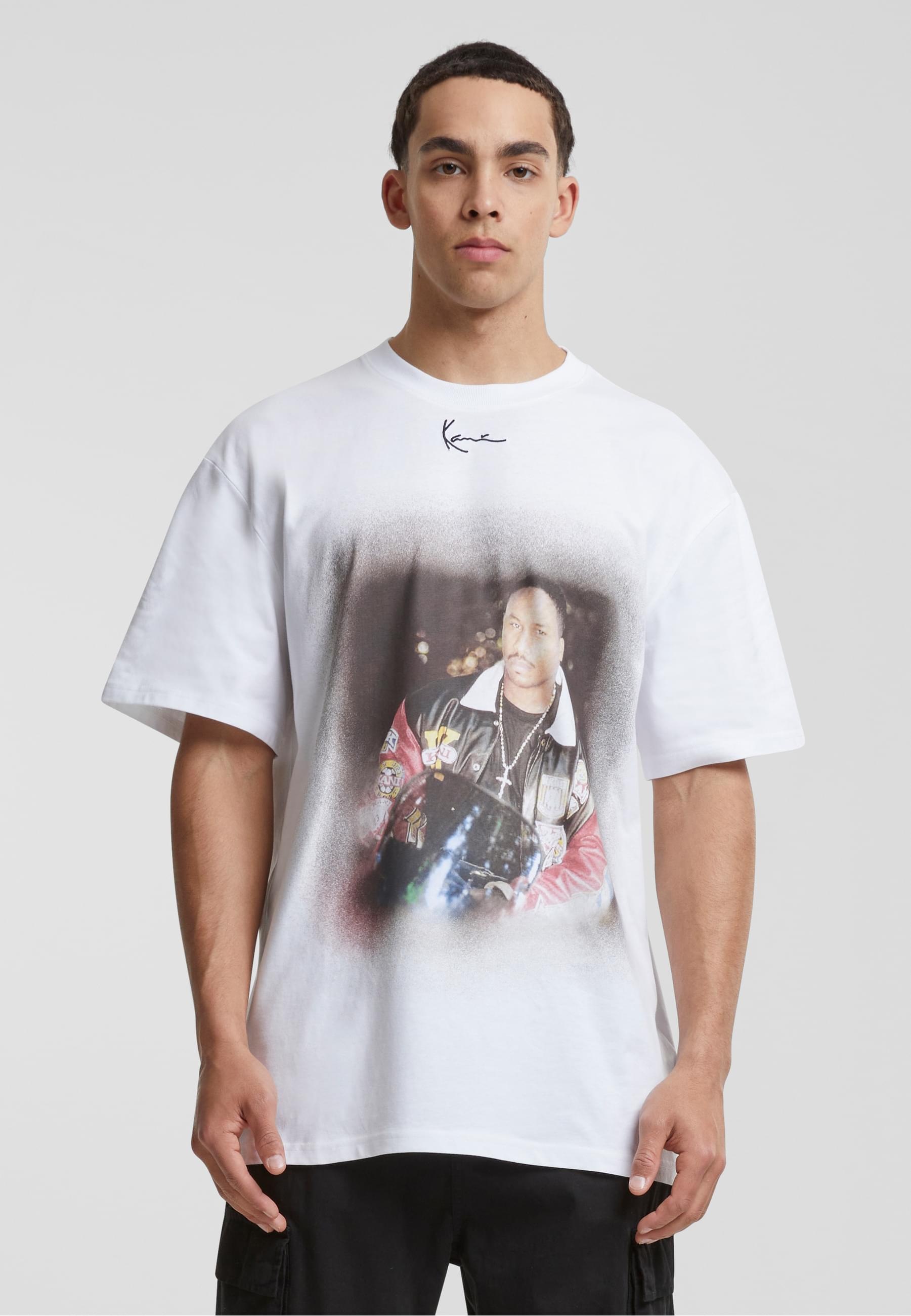 Karl Kani T-Shirt »Karl Kani Herren KU242-007-1 Tiny Signature Print Tee«, (1 tlg.)