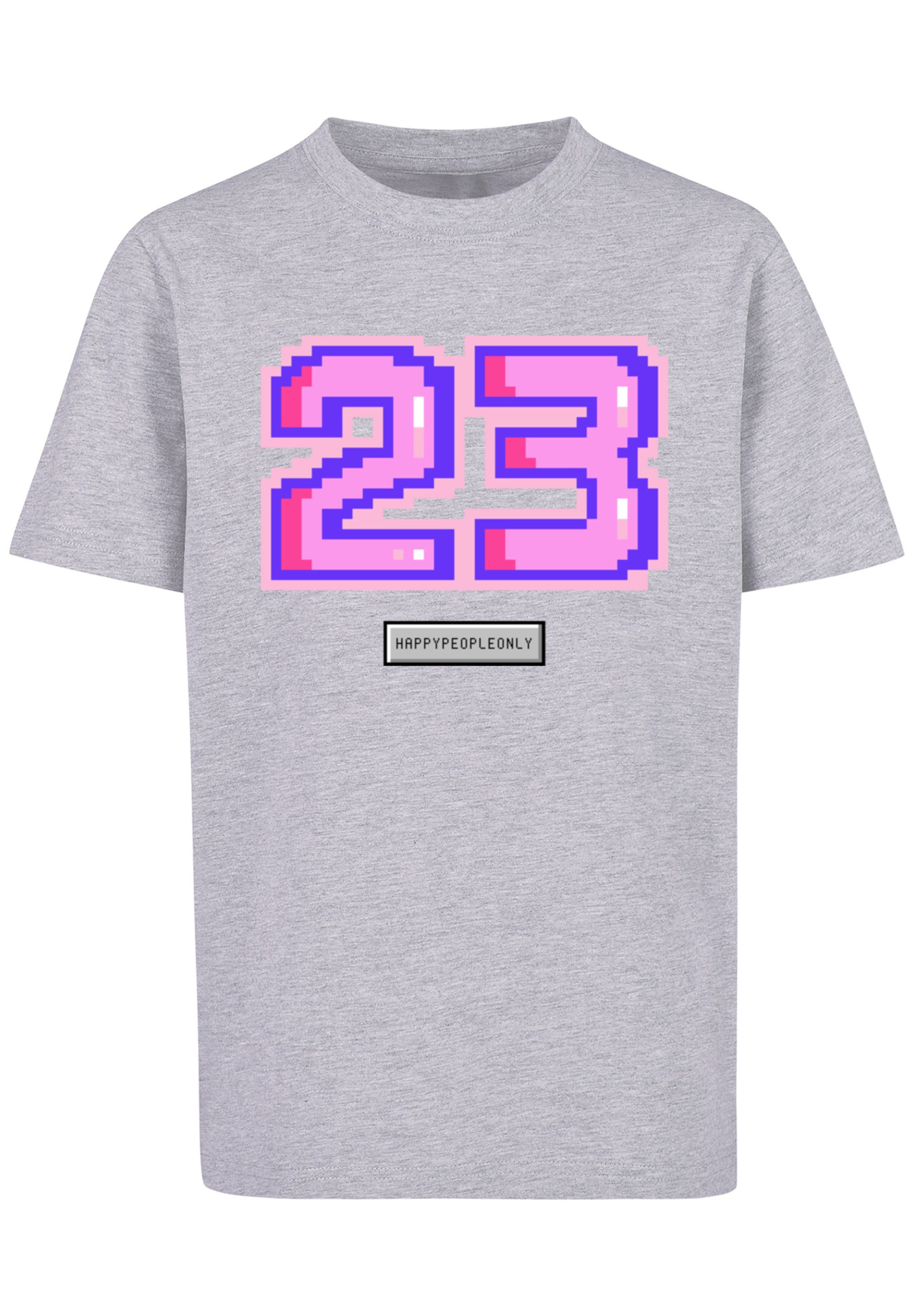 23 T-Shirt pink«, F4NT4STIC »Pixel Print | ▷ BAUR für