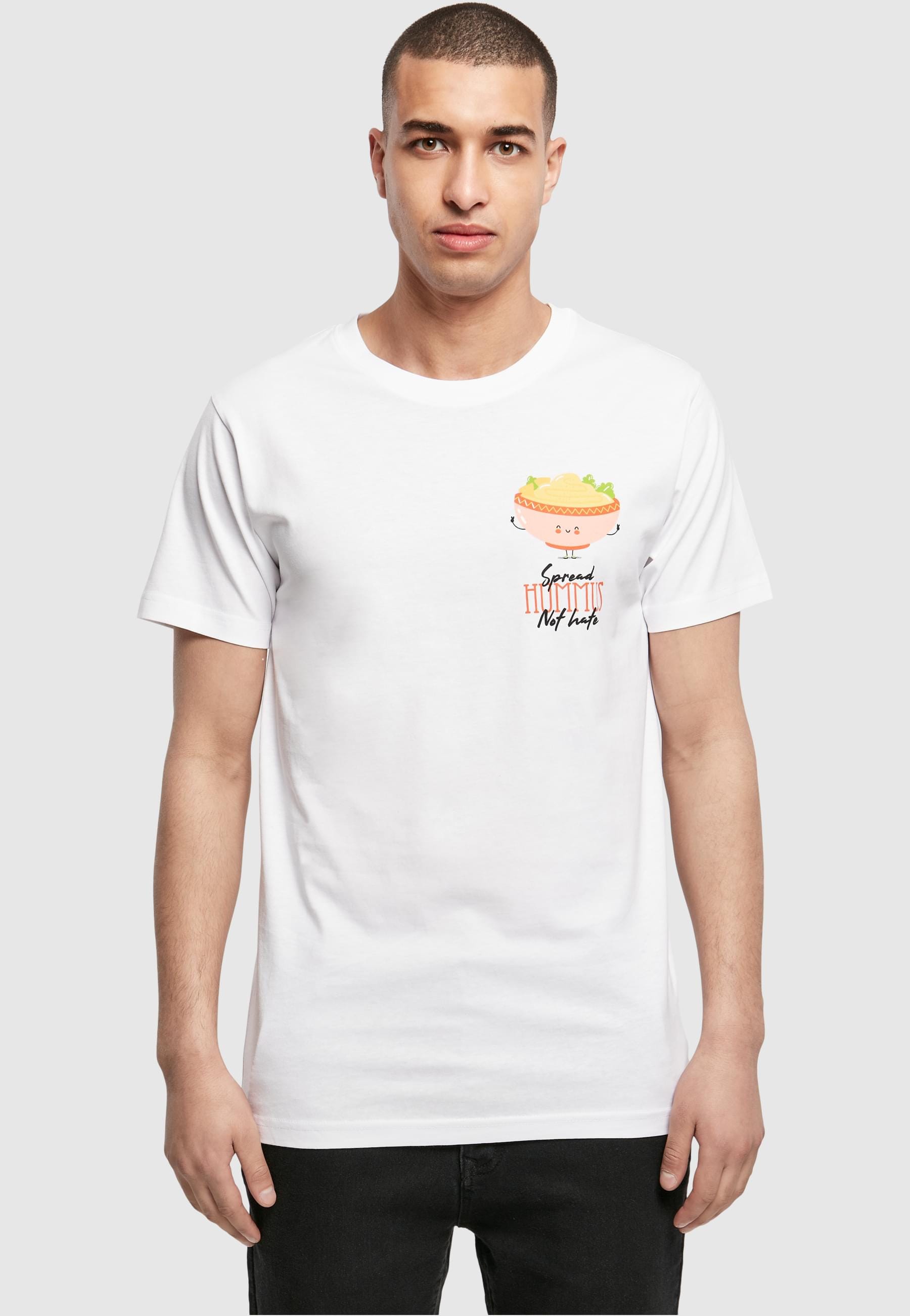 MisterTee T-Shirt »MisterTee Damen Ladies Spread Hummus Tee«