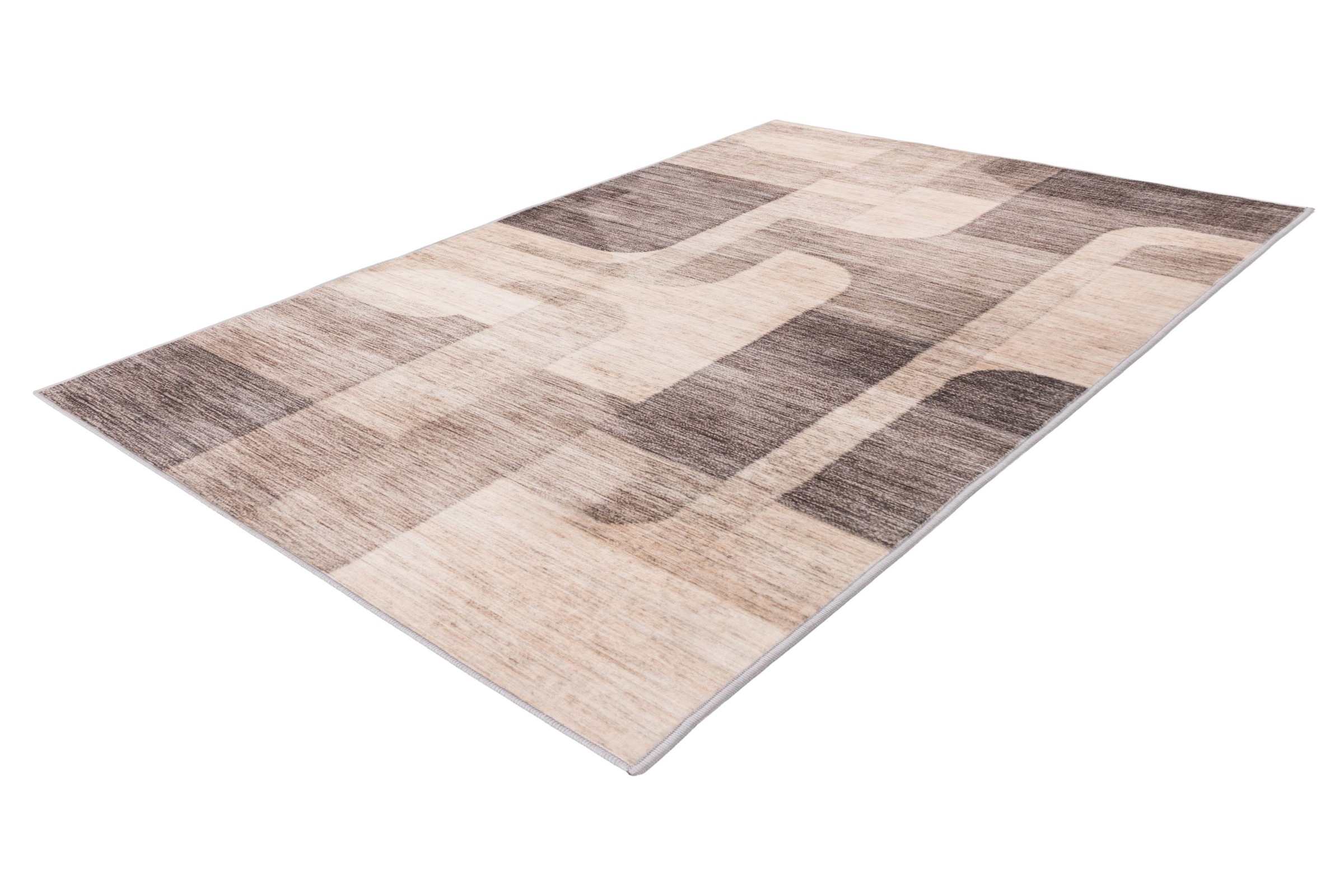 Thumbnail - Kayoom Teppich "Bluster 225" rechteckig 7 mm Höhe Kurzflor, Wohnzimmer