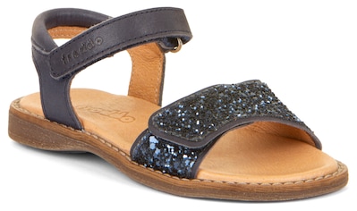 Sandale »Lore Sparkle«, Sommerschuh, Klettschuh, Sandalette, mit zwei Klettverschlüsse