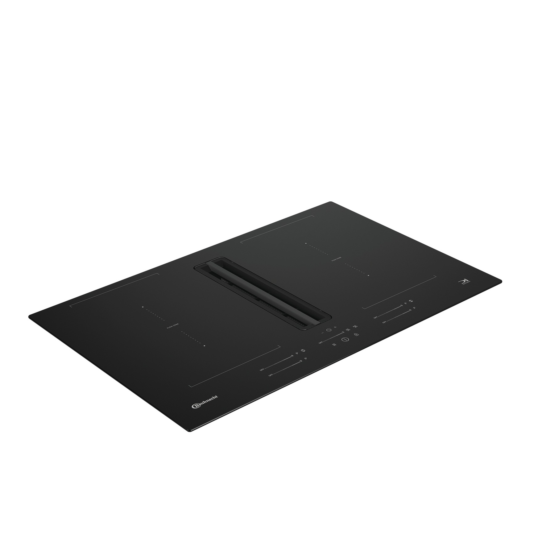 BAUKNECHT Kochfeld mit Dunstabzug »BVH80FFB01« Kochen mit integriertem Dunstabzug