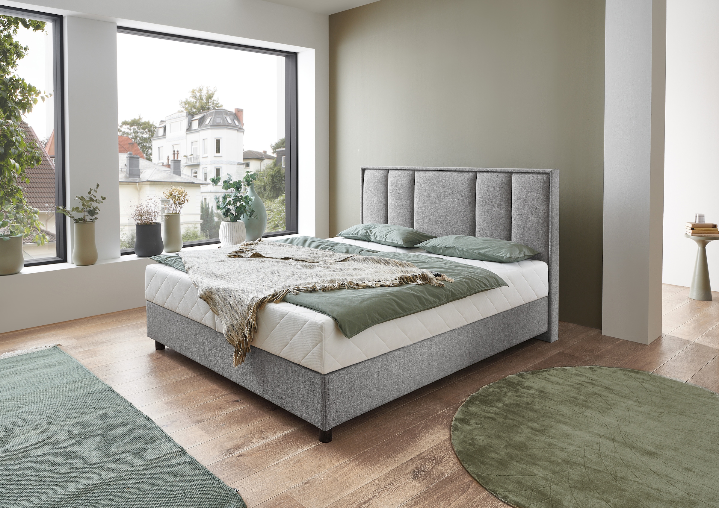 ATLANTIC home collection Boxbett »ARLA«, mit Taschen-Federkernmatratze und Bettkasten