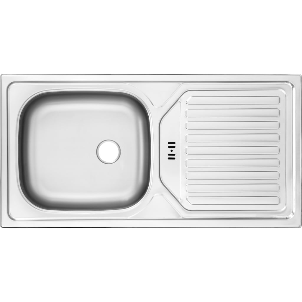 OPTIFIT Küchenzeile »Leer«, 240 cm breit, inkl. Elektrogeräte der Marke HANSEATIC