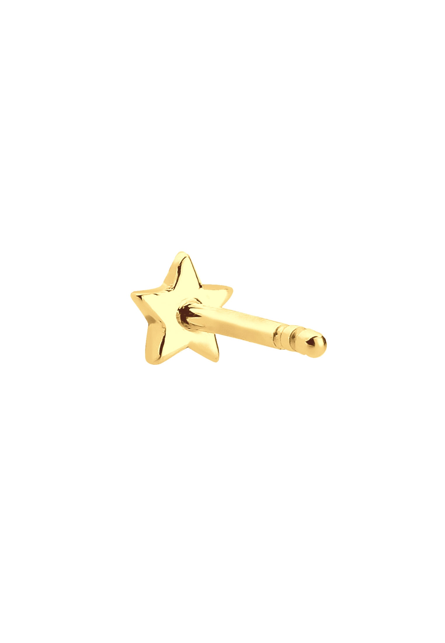 Elli Single-Ohrstecker »Single Ohrstecker Stern Astro 925 Silber«