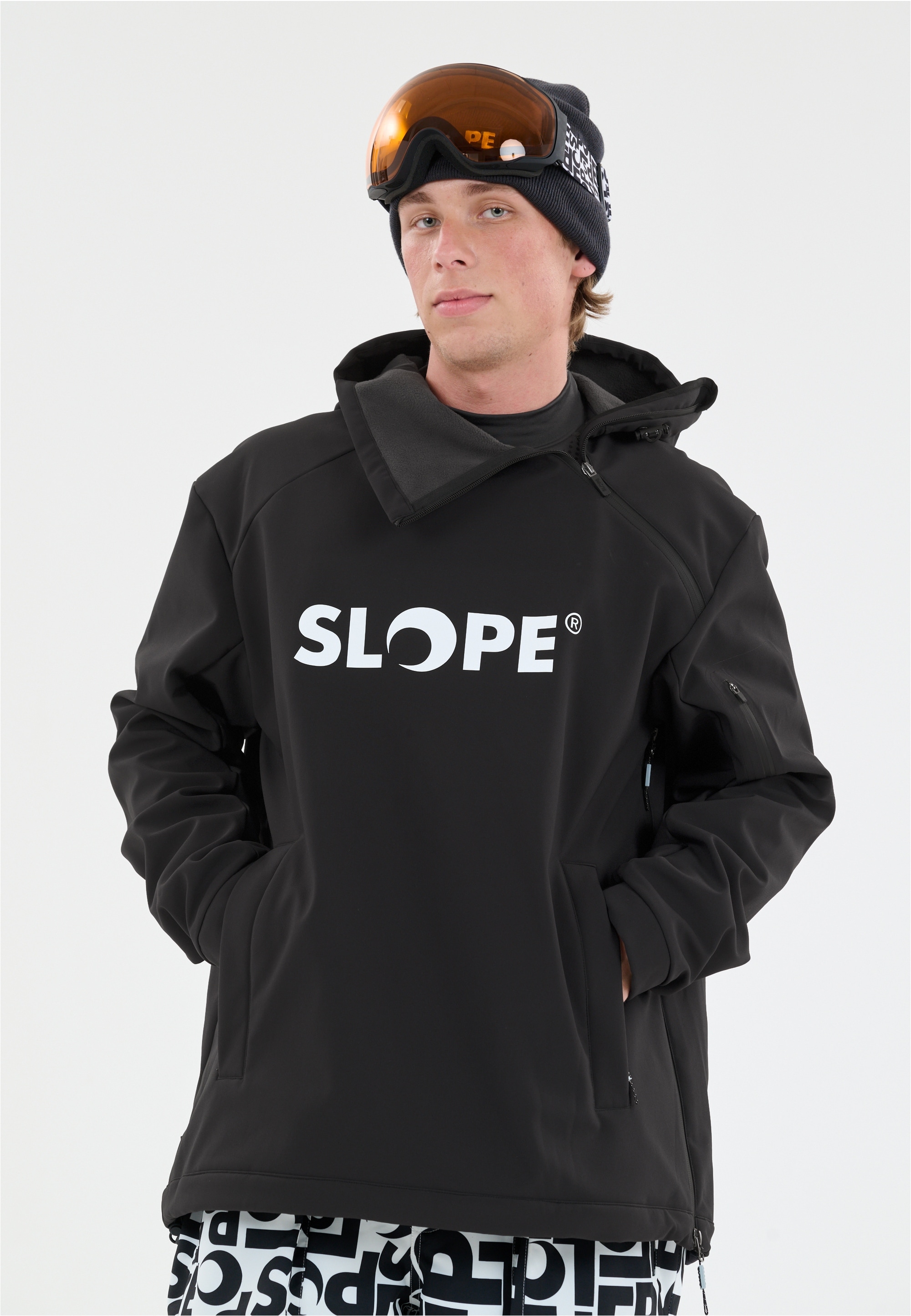 SLOPE Softshelljacke "Fletcher" mit wasserabweisender Membran günstig online kaufen