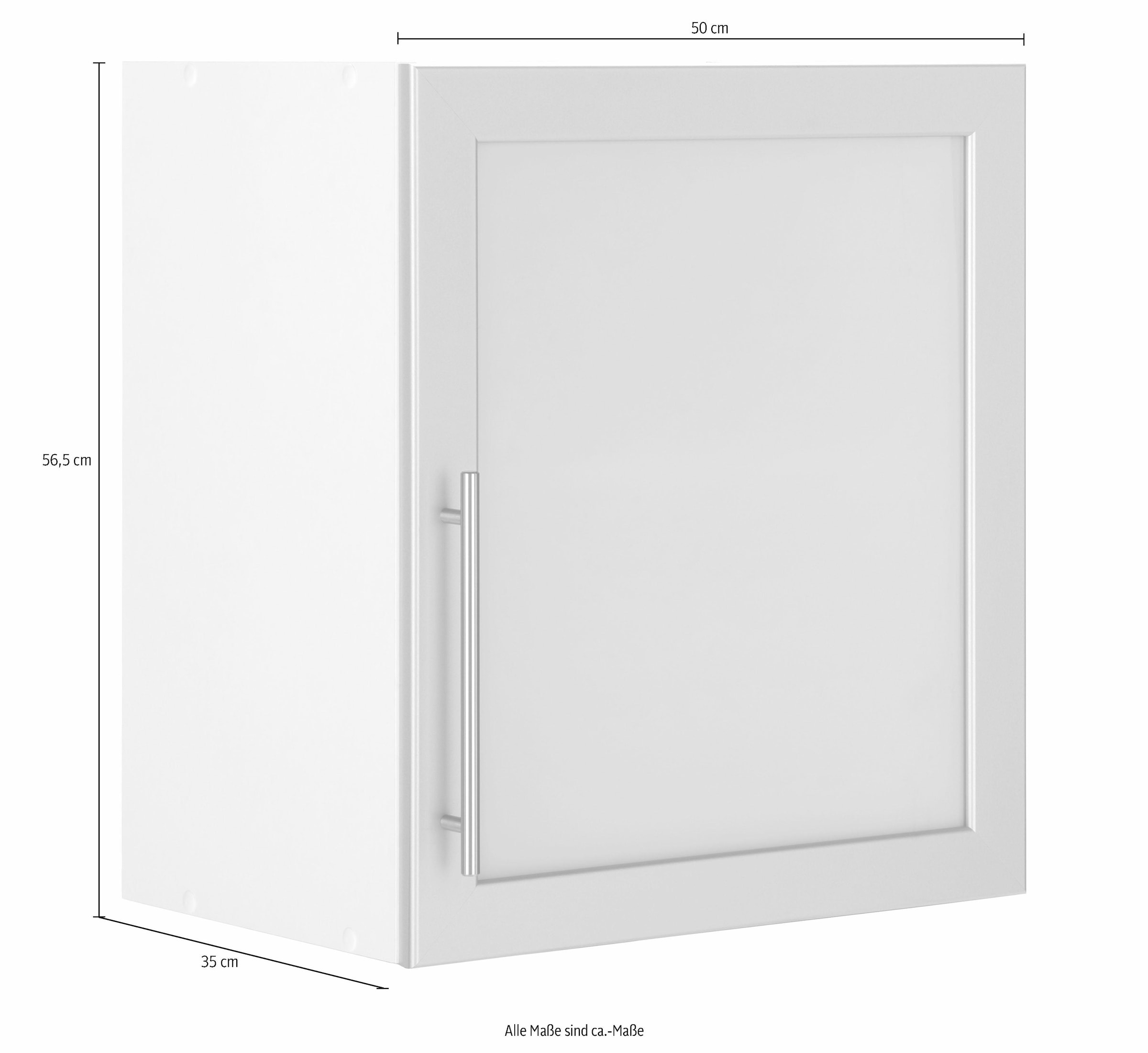 wiho Küchen Glashängeschrank cm | »Ela«, 50 BAUR Breite bestellen