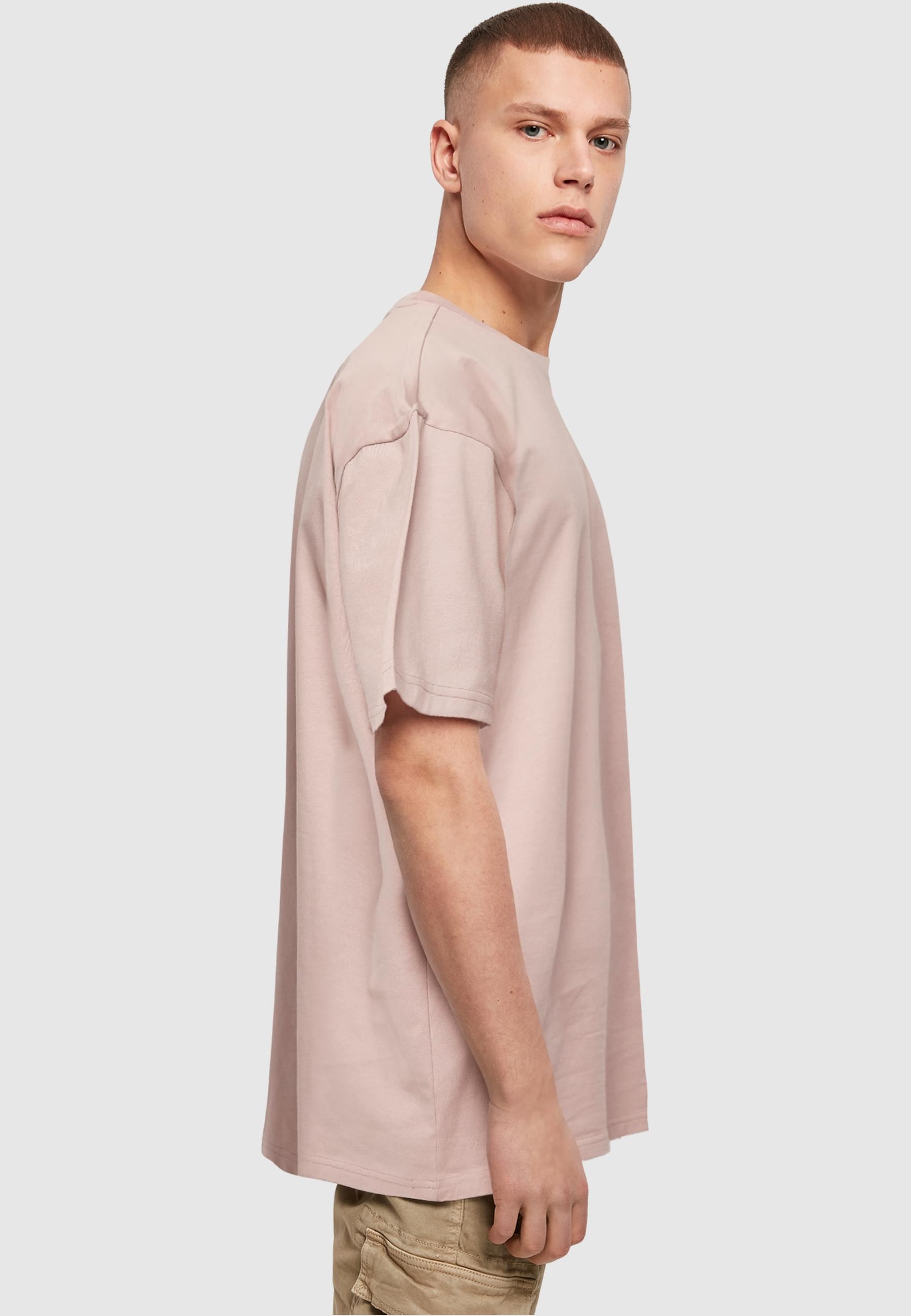 Merchcode T-Shirt »Merchcode Herren Be Happy Heavy Oversize Tee«, (1 tlg.)