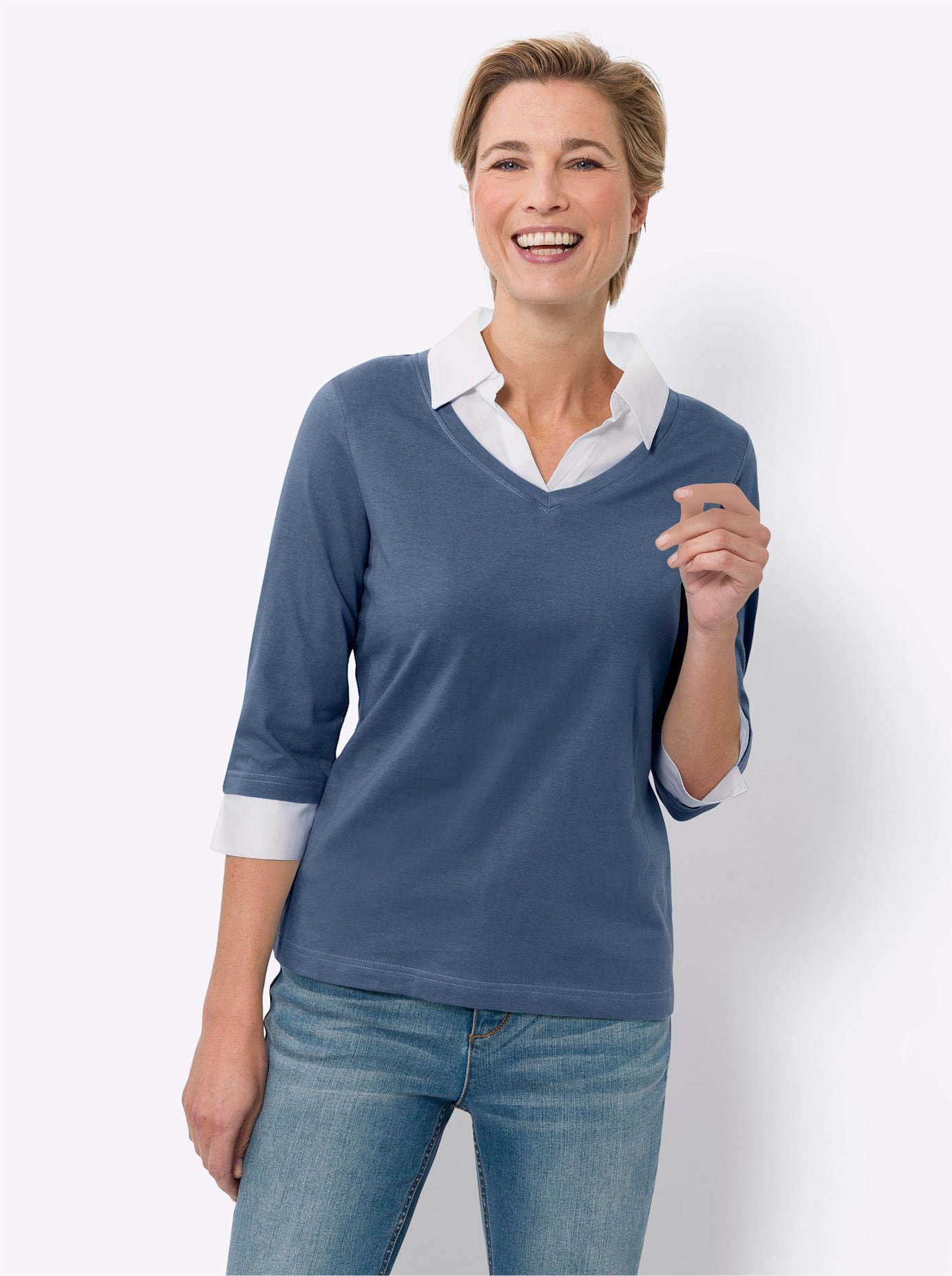 Classic Basics 2-in-1-Shirt "2-in-1-Shirt", 1 Stk. günstig online kaufen