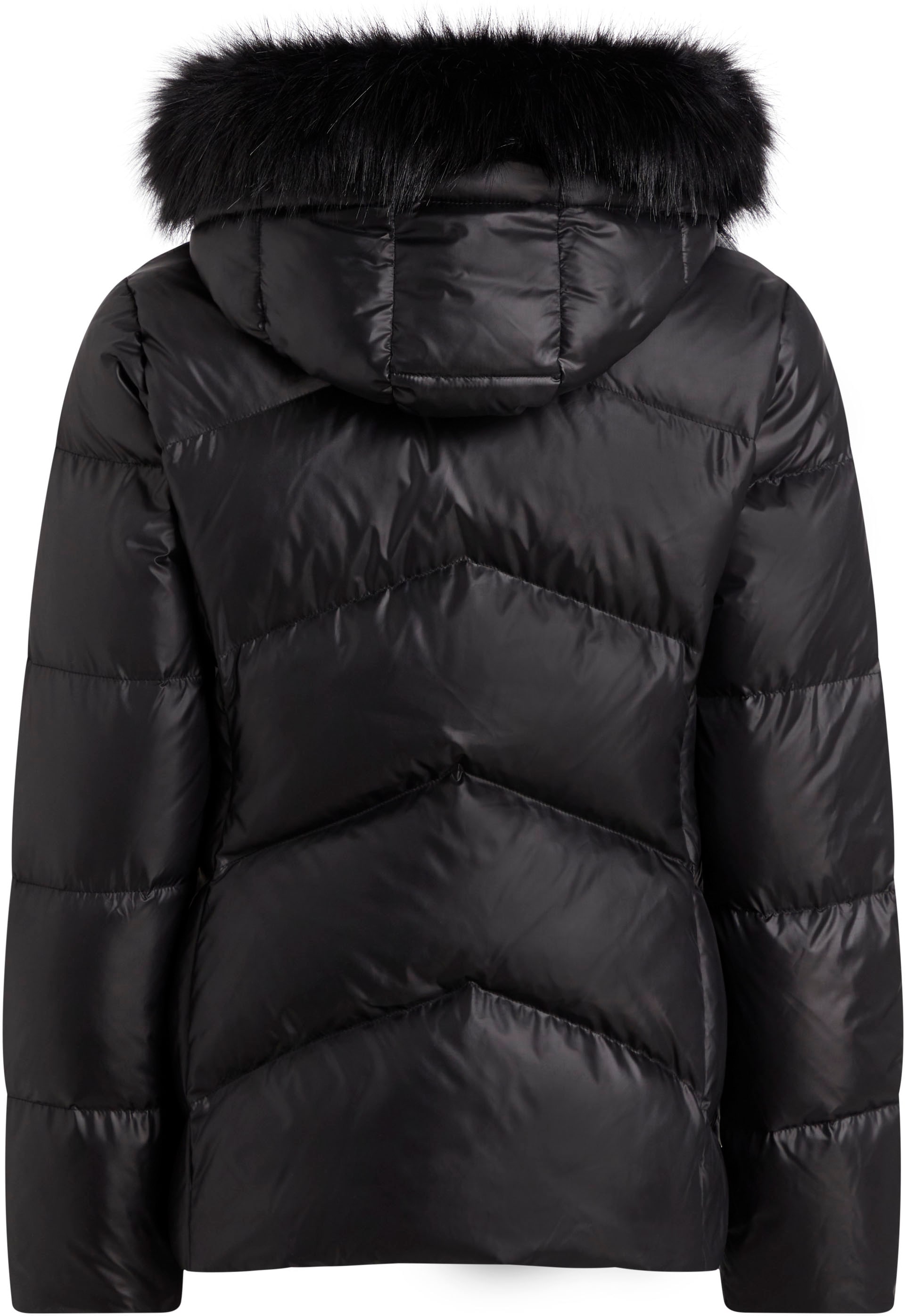 Calvin Klein Steppjacke »ESSENTIAL REAL DOWN JACKET«, mit Kapuze, mit  Markenlabel für kaufen | BAUR