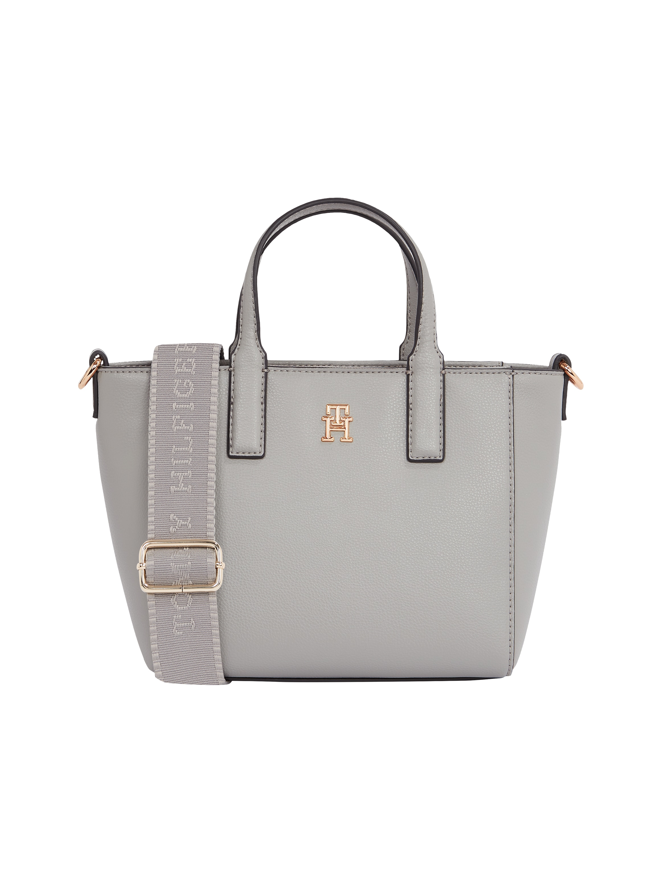 Tommy Hilfiger Shopper "TH SOFT LOGO MINI TOTE", Damen Beuteltasche, Henkel günstig online kaufen