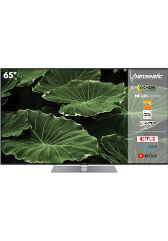 Hanseatic LED-Fernseher »65U800UDS« 164 cm/65 Zo...