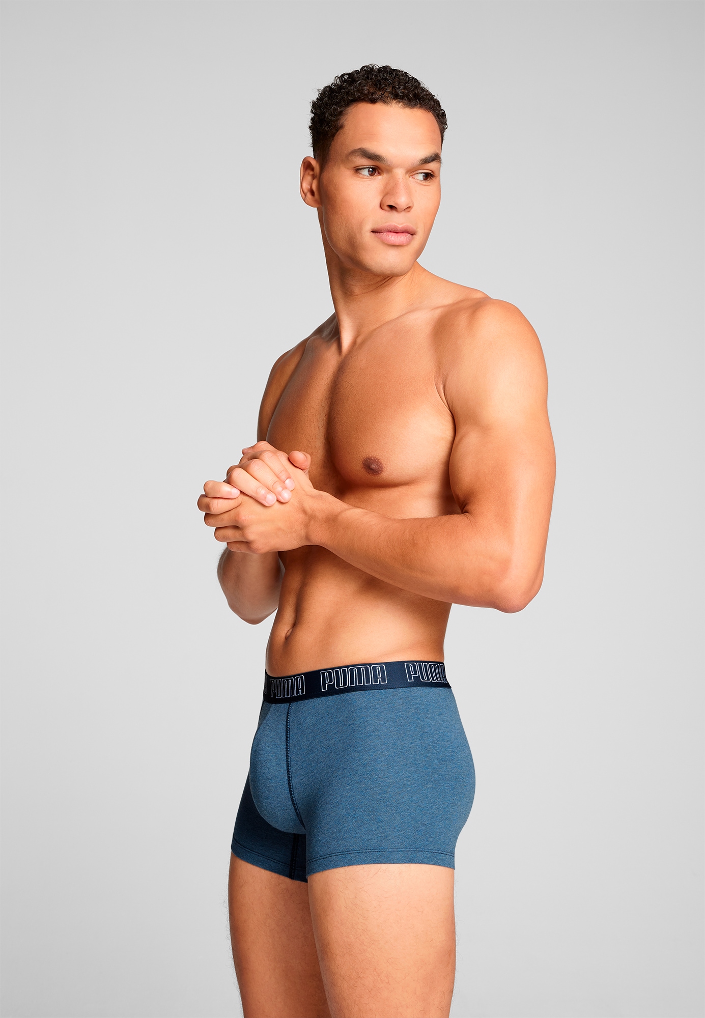 PUMA Boxer Packung, 2er Pack,  ohne Eingriff, elastisch