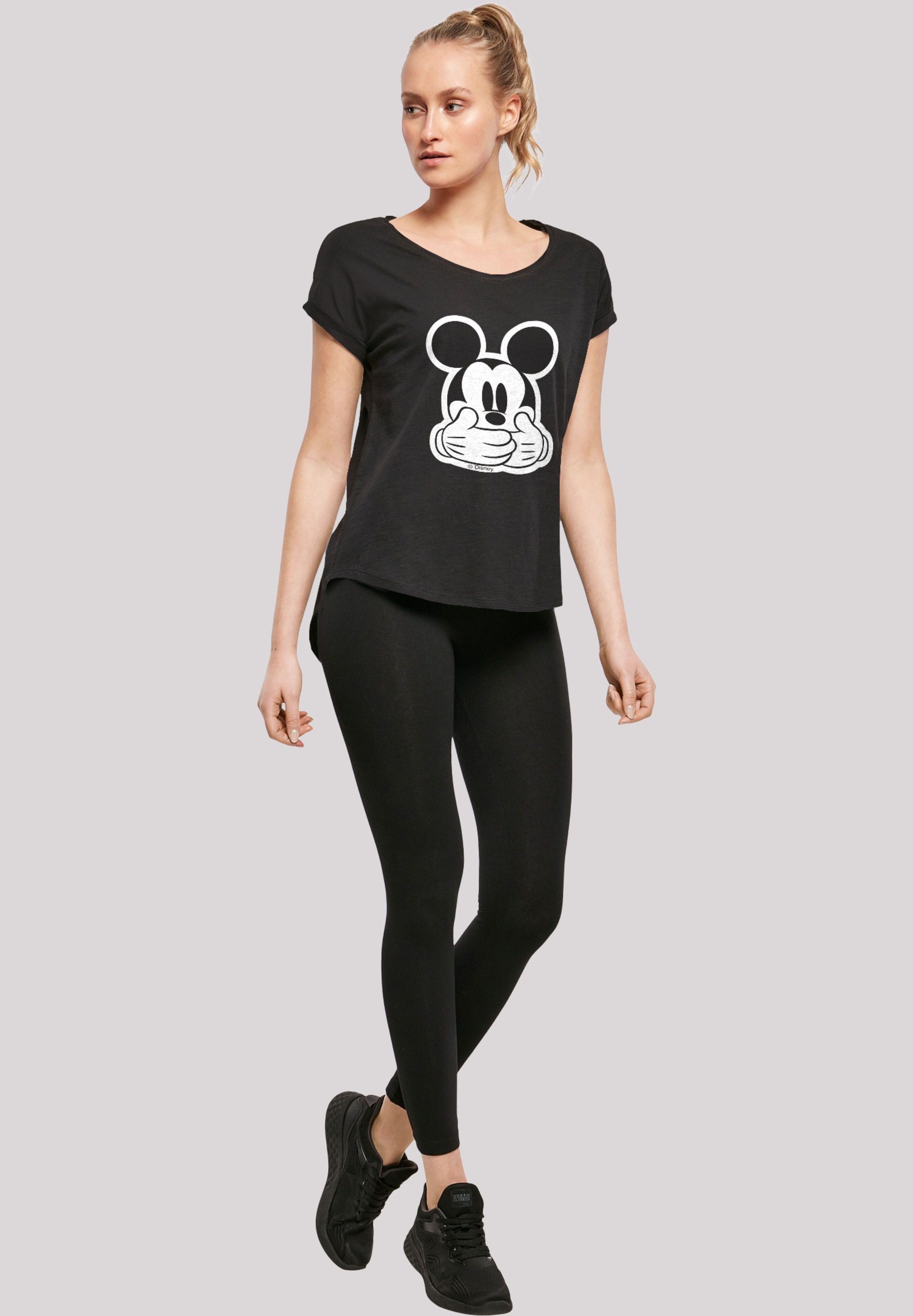 Black Friday F4NT4STIC T-Shirt »Disney Micky Maus Classic«, Damen,Premium  Merch,Regular-Fit,Kurze Ärmel,Bedruckt