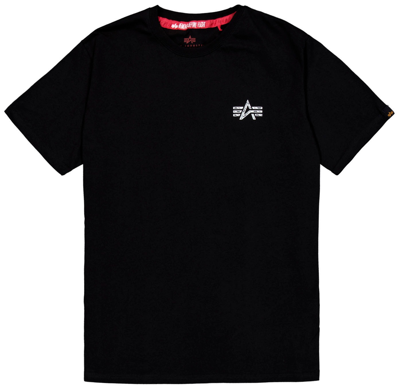 Thumbnail - Alpha Industries Rundhalsshirt "Signature BP T" Baumwolle, regular fit