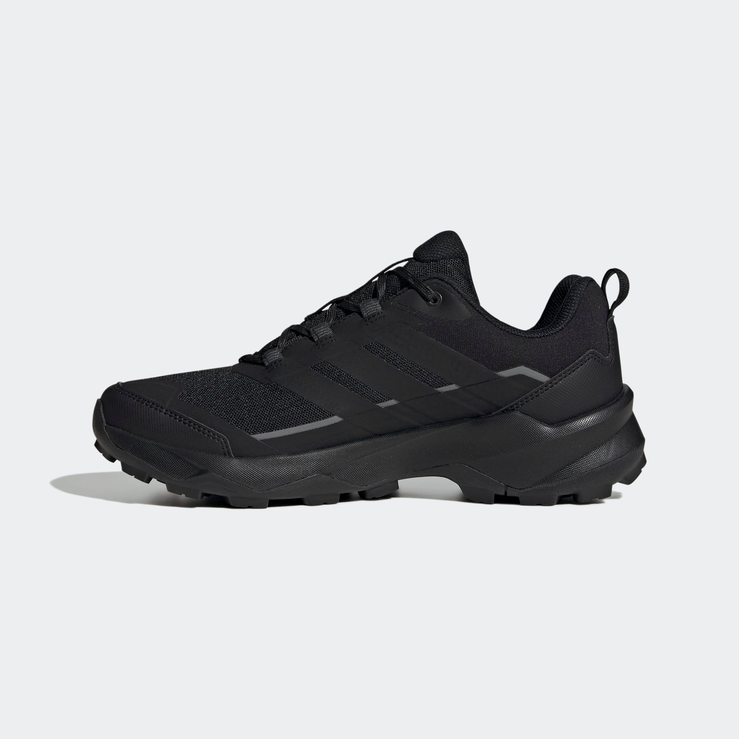Wanderschuh ADIDAS TERREX "TERREX SKYCHASER AX5", Herren, Gr. 42,5, schwarz (core schwarz, core schwarz, carbon), Synthetik, Textil, Schuhe Wanderschuh 2