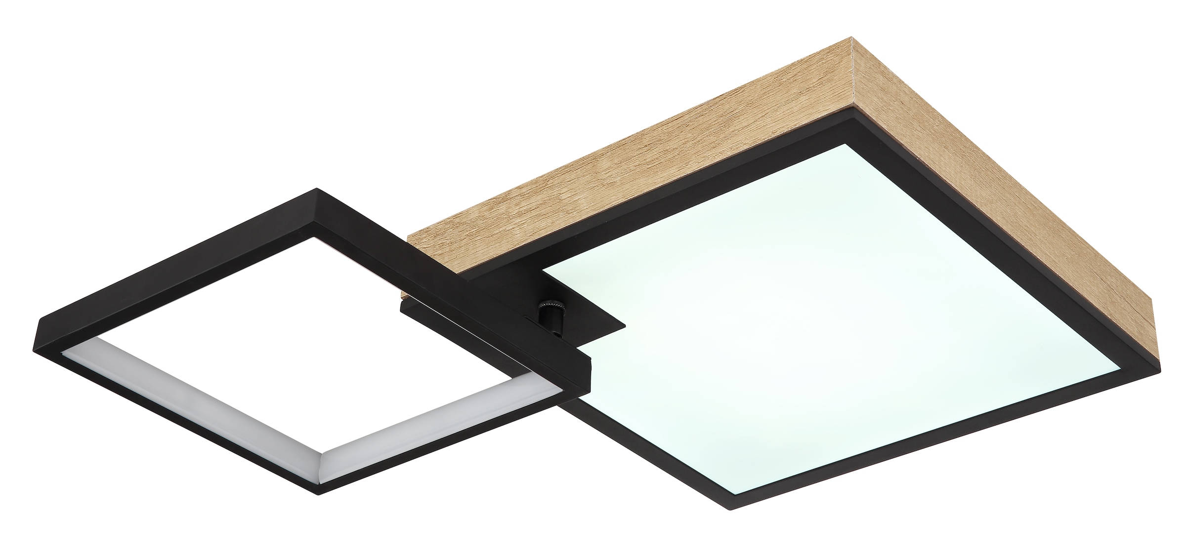 GLOBO LIGHTING Deckenleuchte »JACKY« LED-Modul 1 Stk. Deckenlampe Wohnzimmer-Leuchte Schlafzimmer-Leuchte Flur Küche