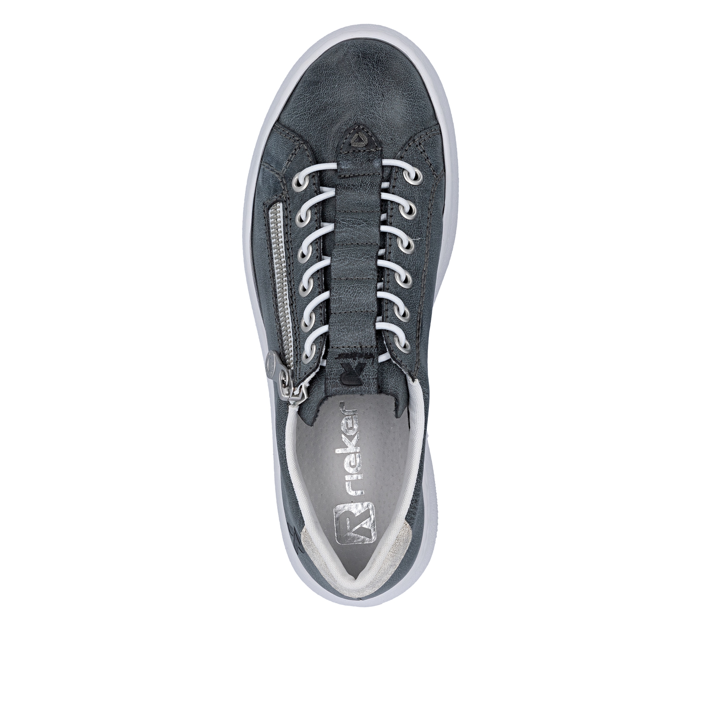 Rieker Plateausneaker  Sneaker, Slip-On Sneaker, Slipper mit Schaftrandpolster
