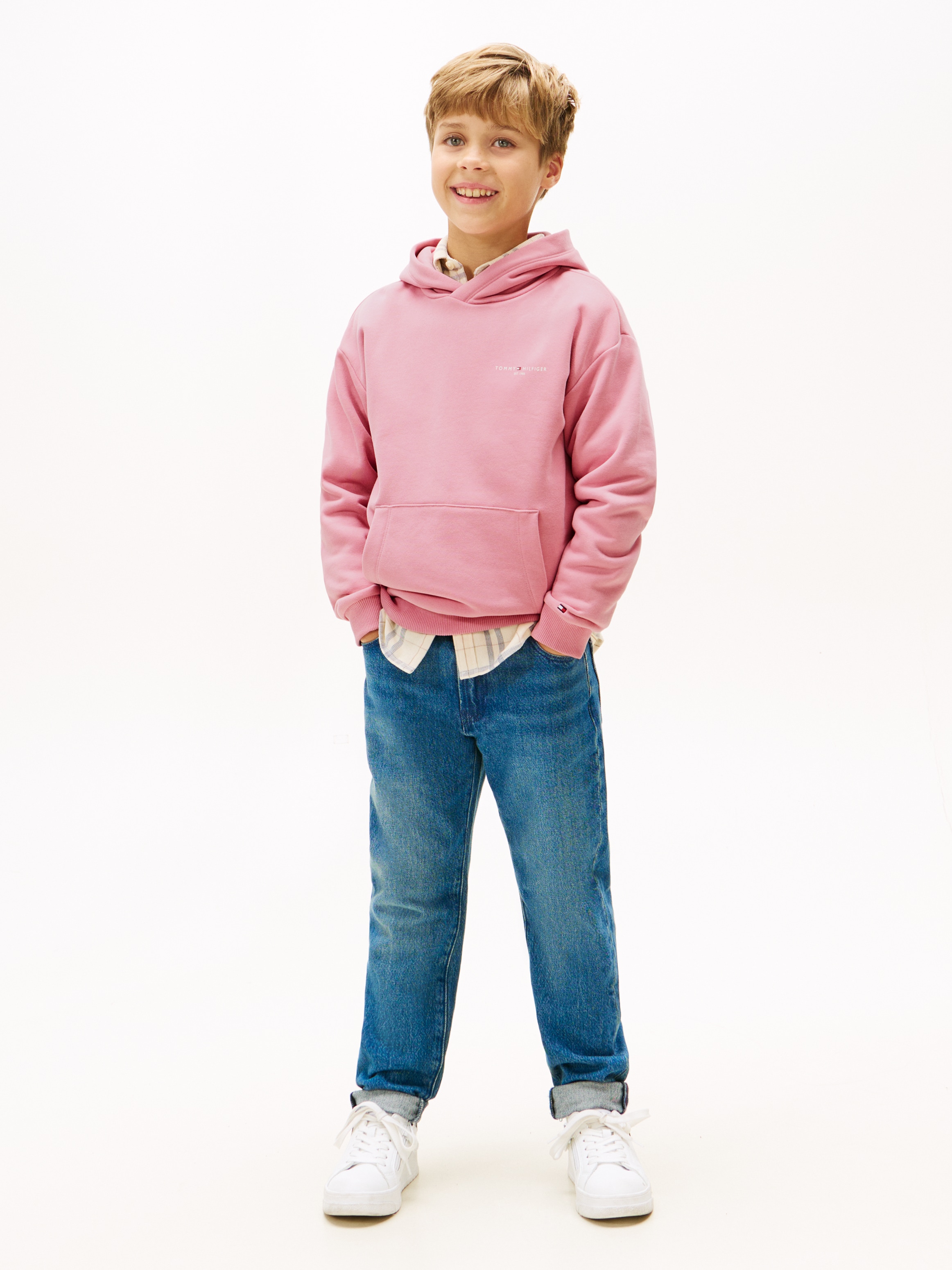 Tommy Hilfiger Kapuzensweatshirt »MINI CORP HOODIE«, Kinder bis 16 Jahre