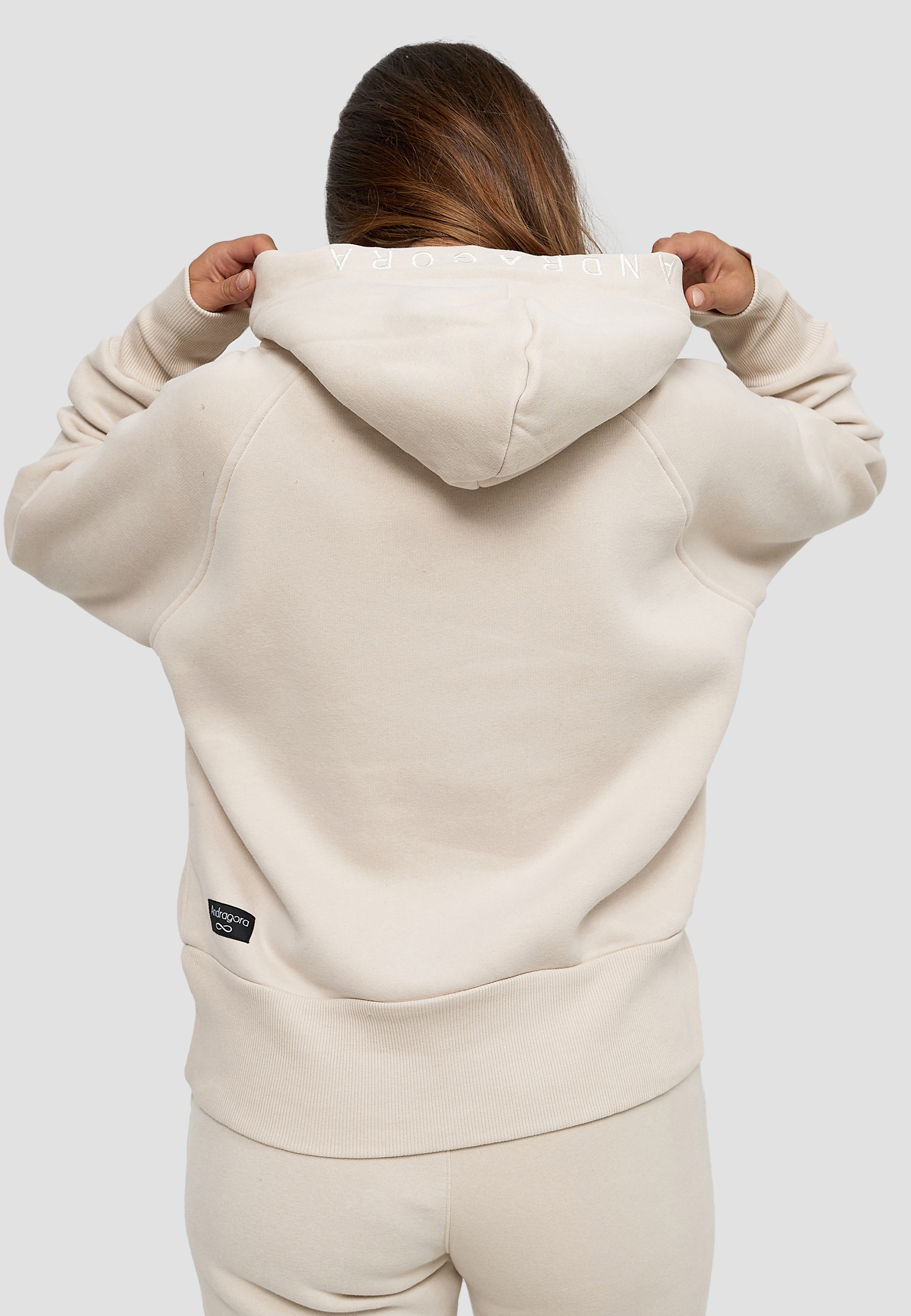 Decay Kapuzensweatshirt, mit dezentem Frontprint