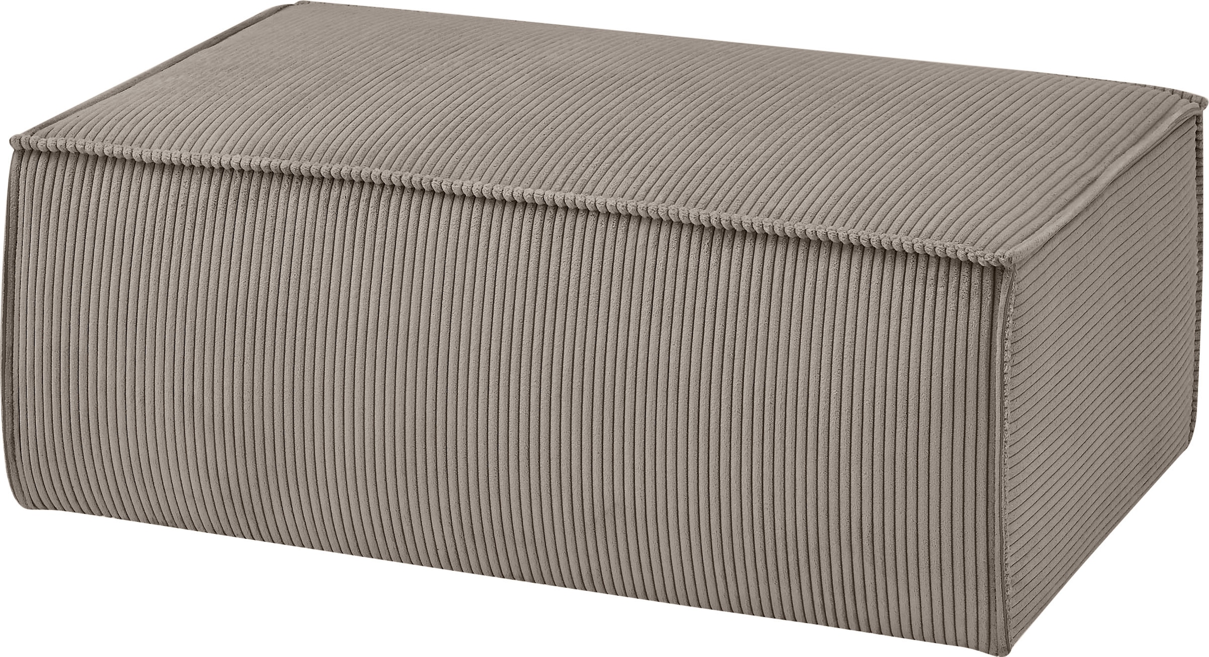 OTTO home Hocker "SHERWOOD Cord Polsterhocker" passend zur Polster-Serie SHERWOOD