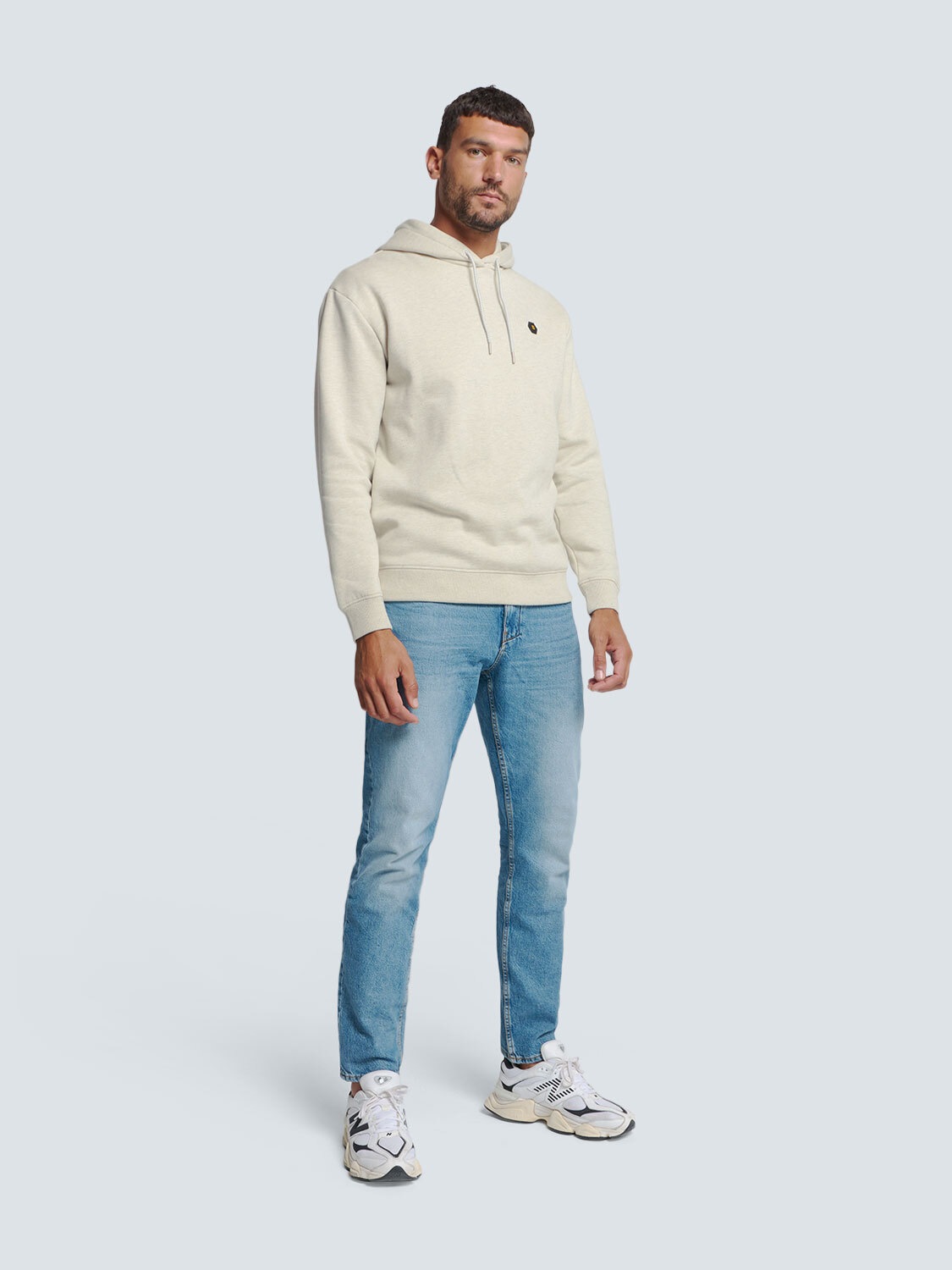 NO EXCESS Hoodie »No Excess Hoodie mit Mélange«