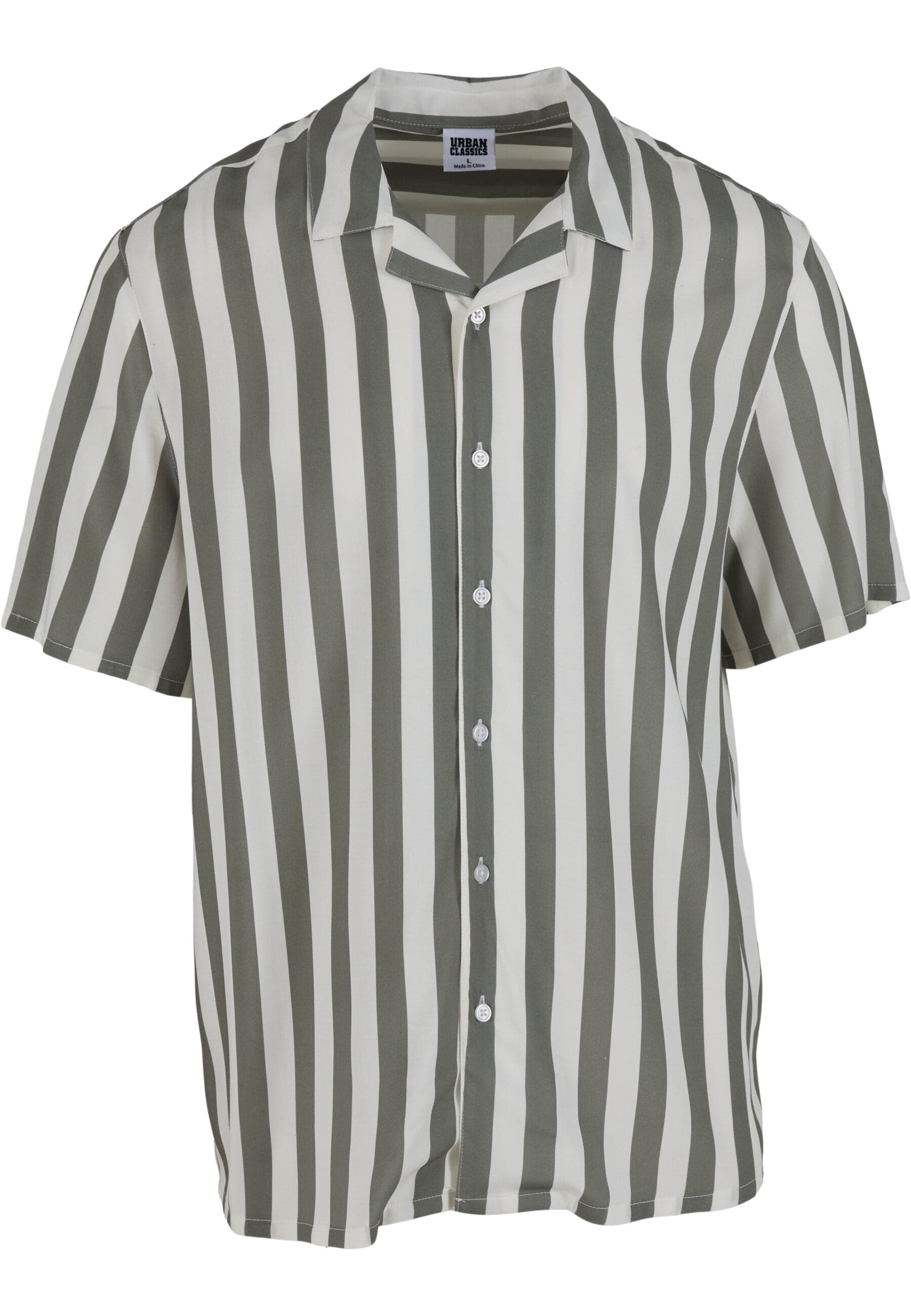 URBAN CLASSICS Kurzarmhemd "Urban Classics Herren Viscose AOP Resort Shirt" günstig online kaufen