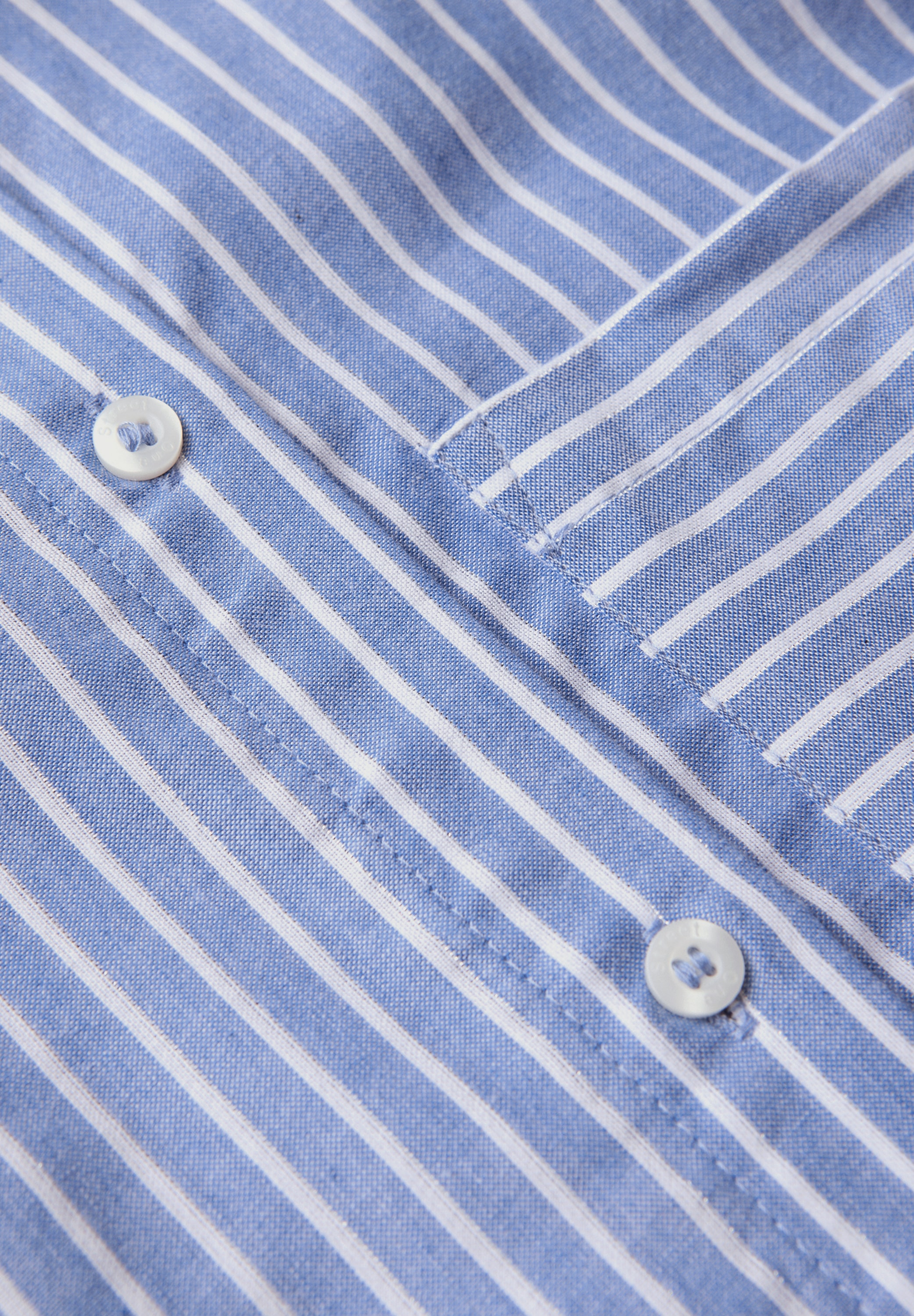 STREET ONE Hemdbluse, aus Baumwolle mit Stretchanteil