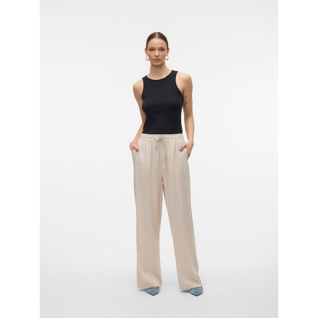 Vero Moda Schlupfhose »VMLINN LINEN PANTS WVN NOOS«