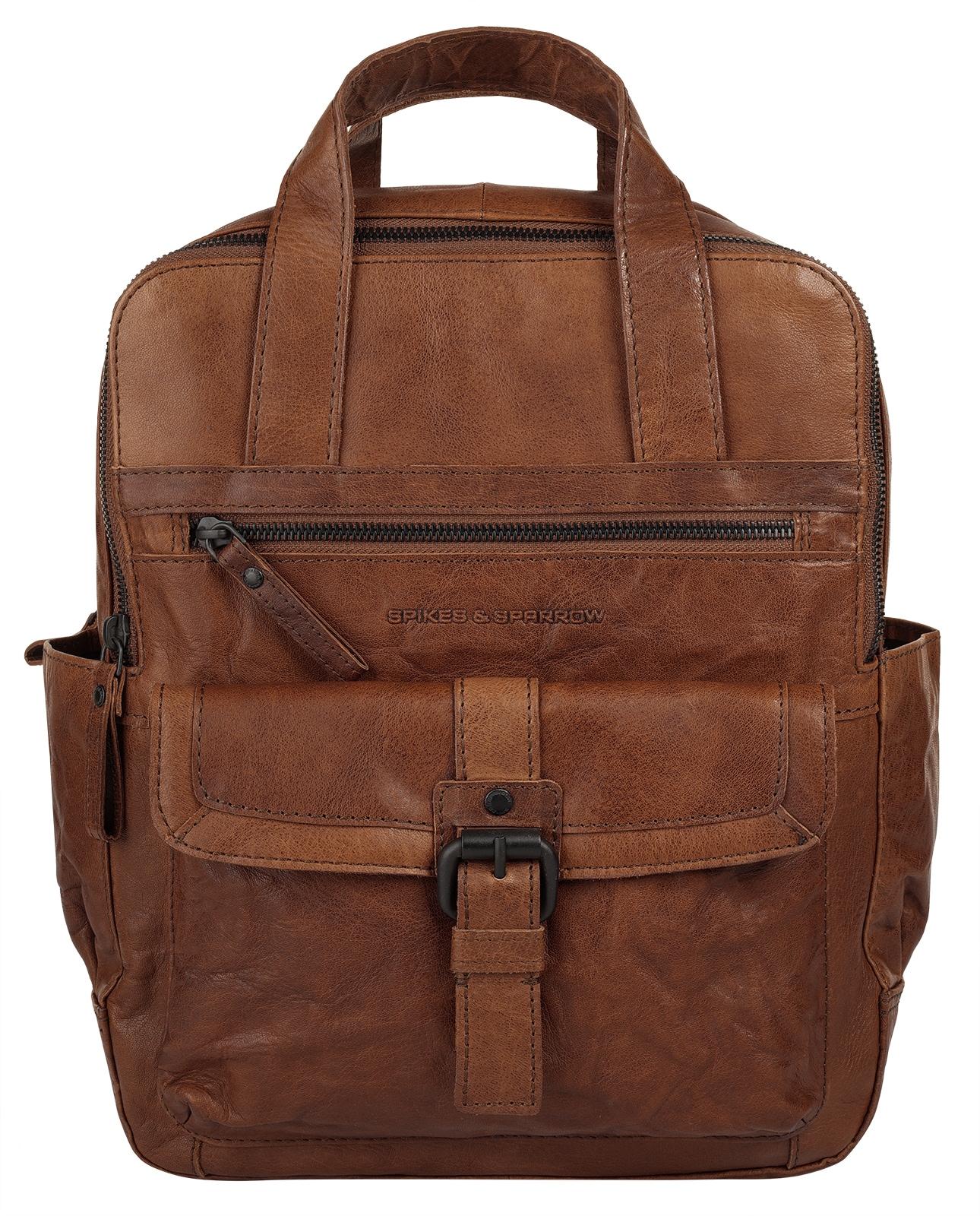 Spikes & Sparrow Cityrucksack, echt Leder