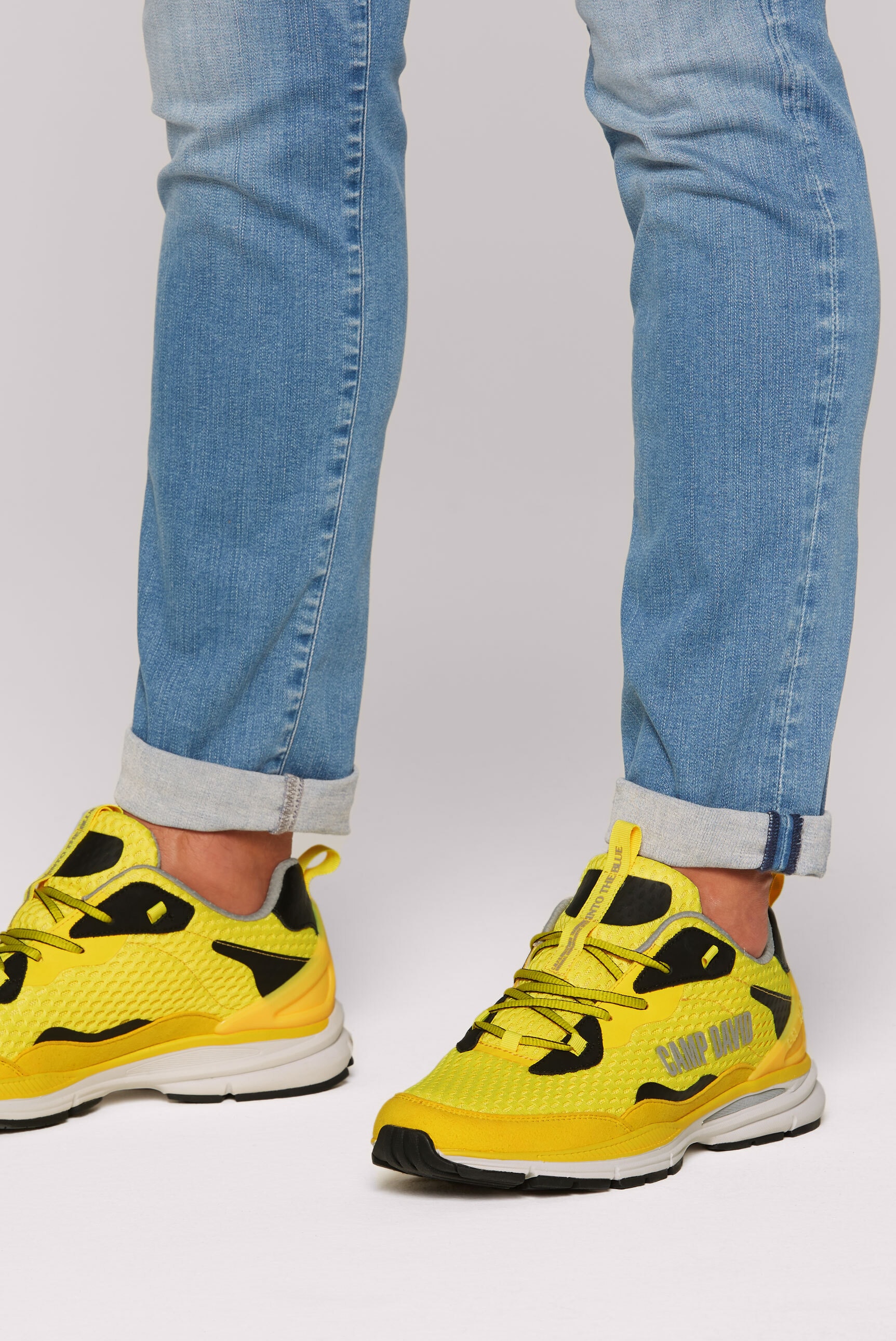 CAMP DAVID Sneaker mit reflektierendem Logo günstig online kaufen