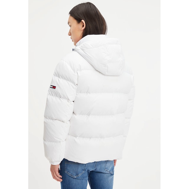 Tommy Jeans Steppjacke »TJM ESSENTIAL DOWN JACKET«, mit Kapuze, mit  Tunnelzug und Stoppern an der Kapuze ▷ für | BAUR