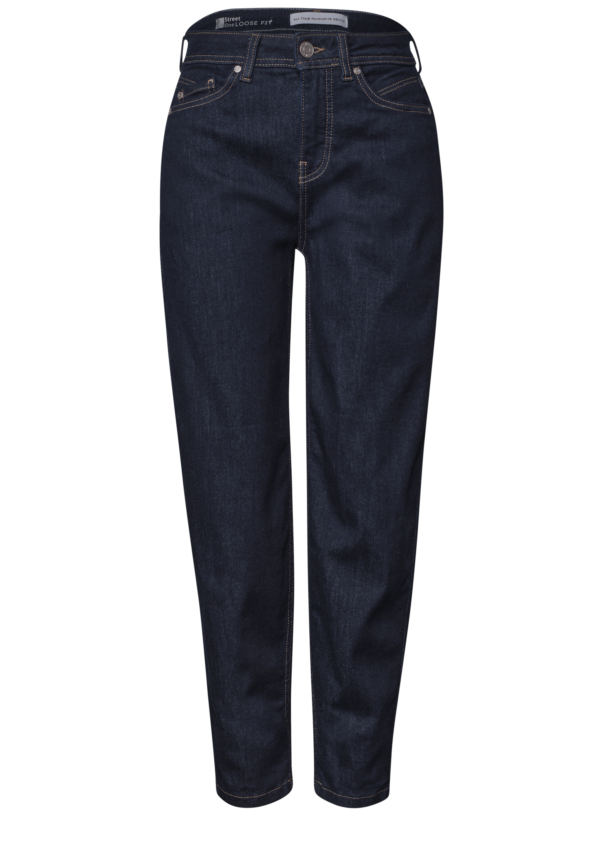 STREET ONE Loose-fit-Jeans High Waist