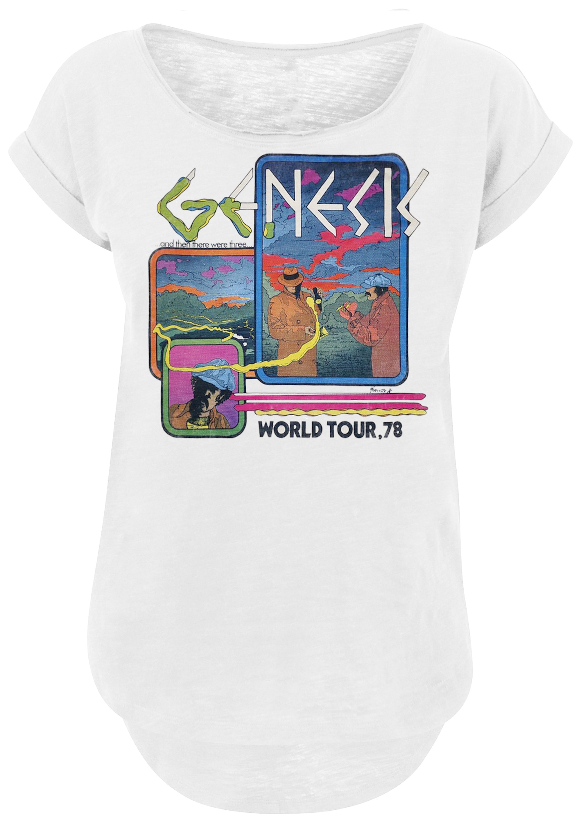 F4NT4STIC T-Shirt "Genesis World Tour 78", Print günstig online kaufen