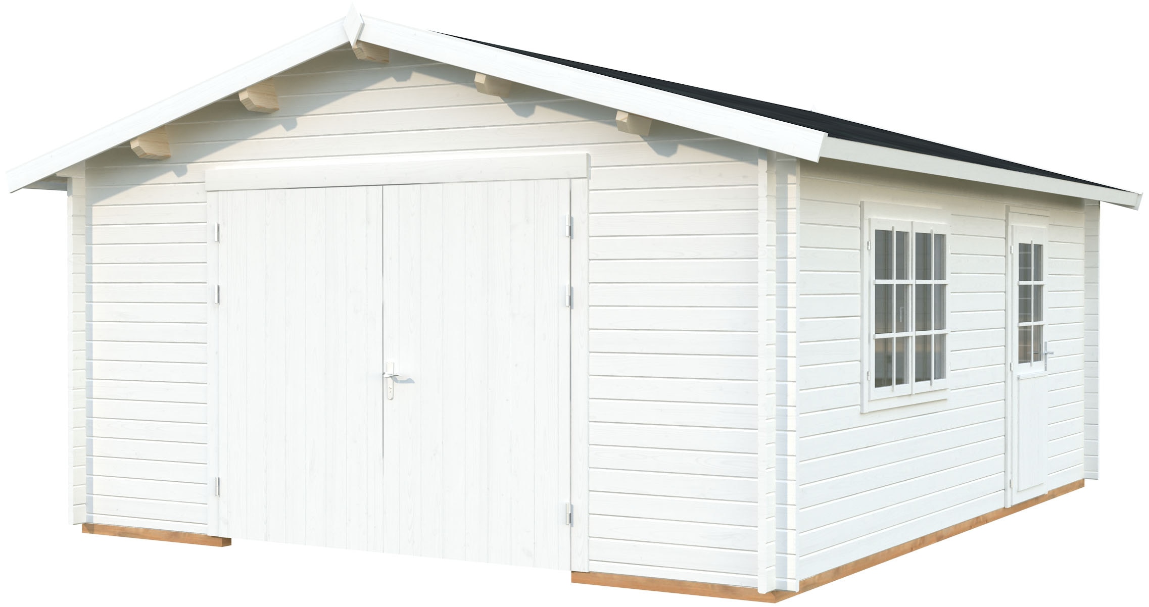 Palmako "Roger, mit Holztor" BxTxH: 514x598x287 cm