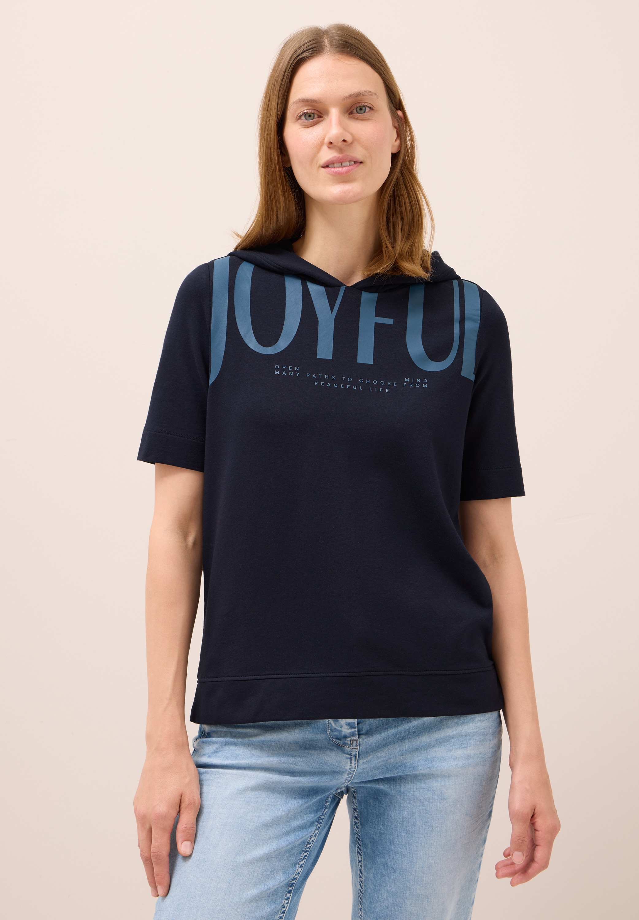 Cecil Kapuzenshirt, im soften Baumwoll-Mix günstig online kaufen