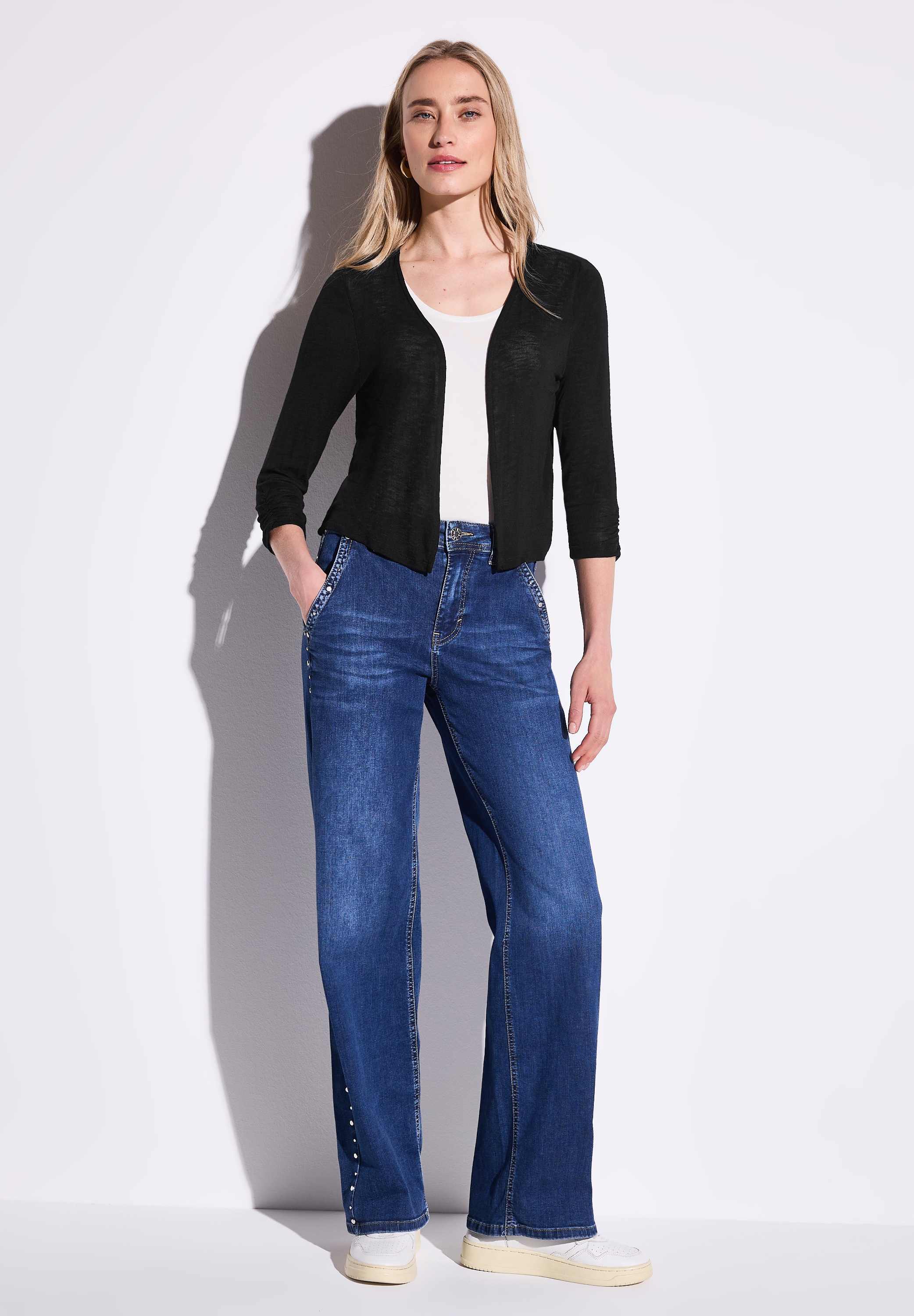 STREET ONE Cardigan, aus softer Viskose