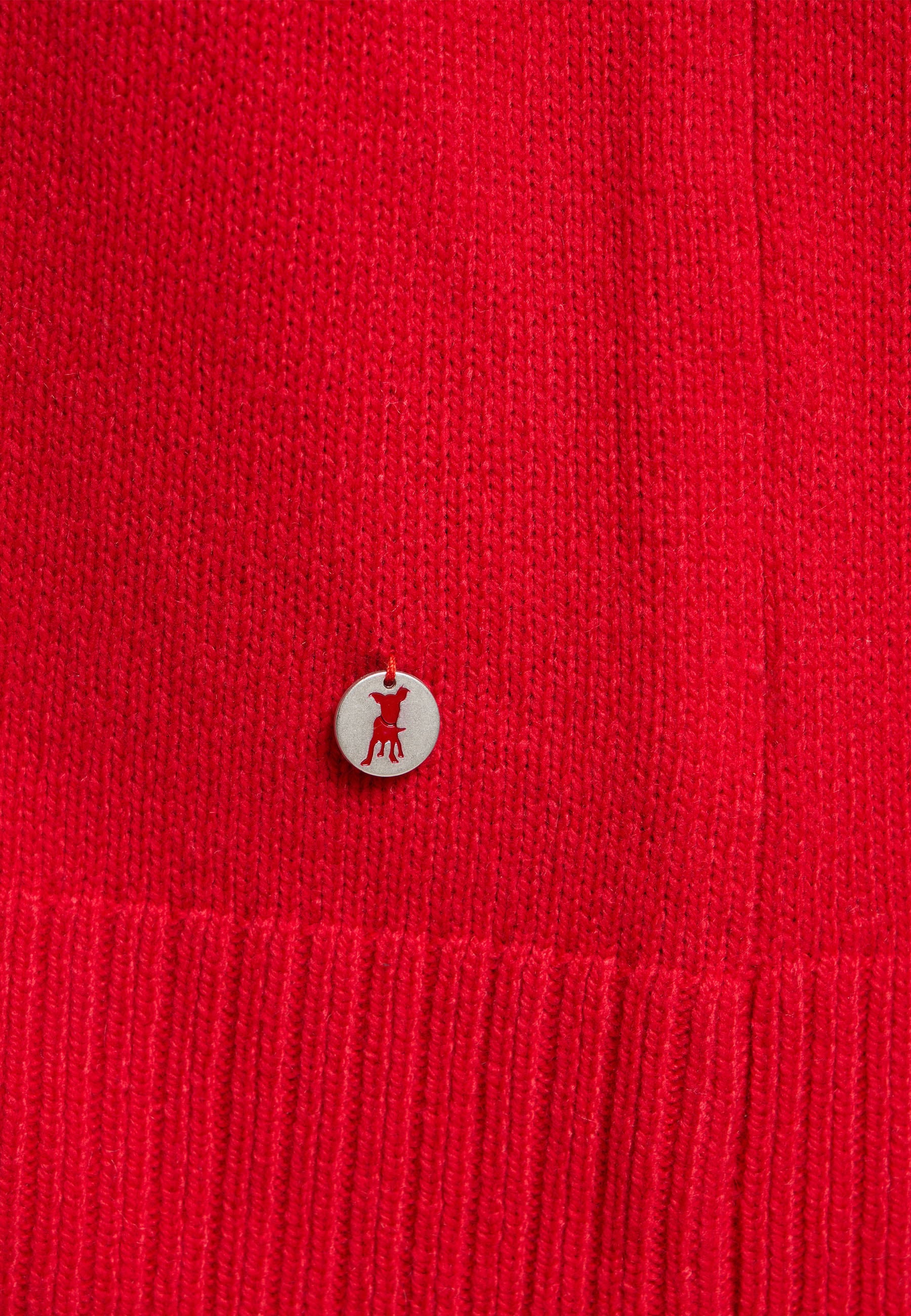 Frieda & Freddies Strickpullover »Hoodie«, mit dezenten Farbdetails