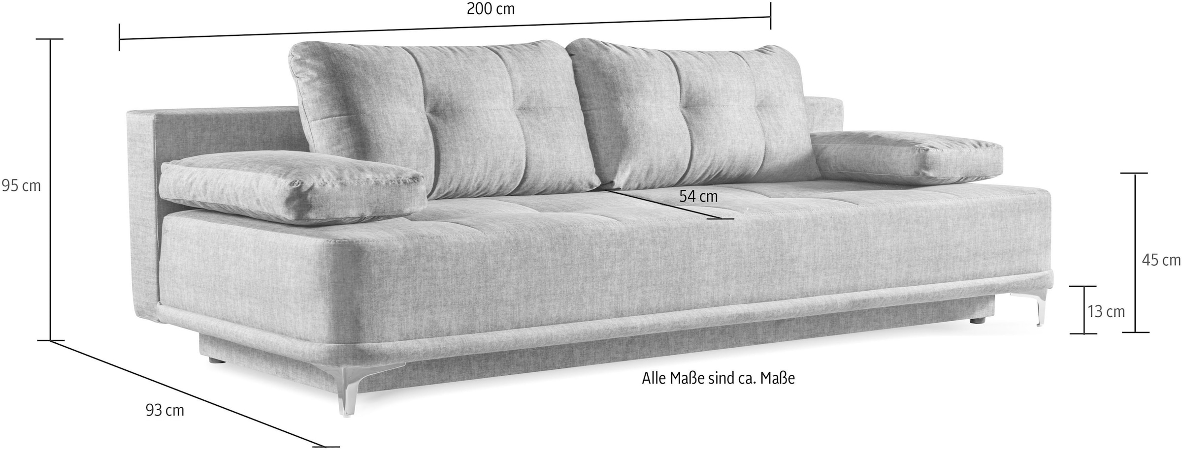 Sofa 2-Sitzer & Schlafcouch | Schlafsofa, BAUR WERK2
