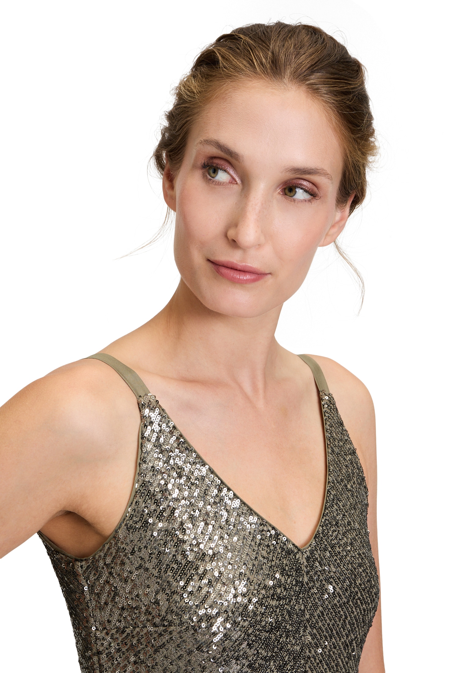 Vera Mont Abendkleid »Vera Mont Damen Abendkleid mit Pailletten«, Glitzer