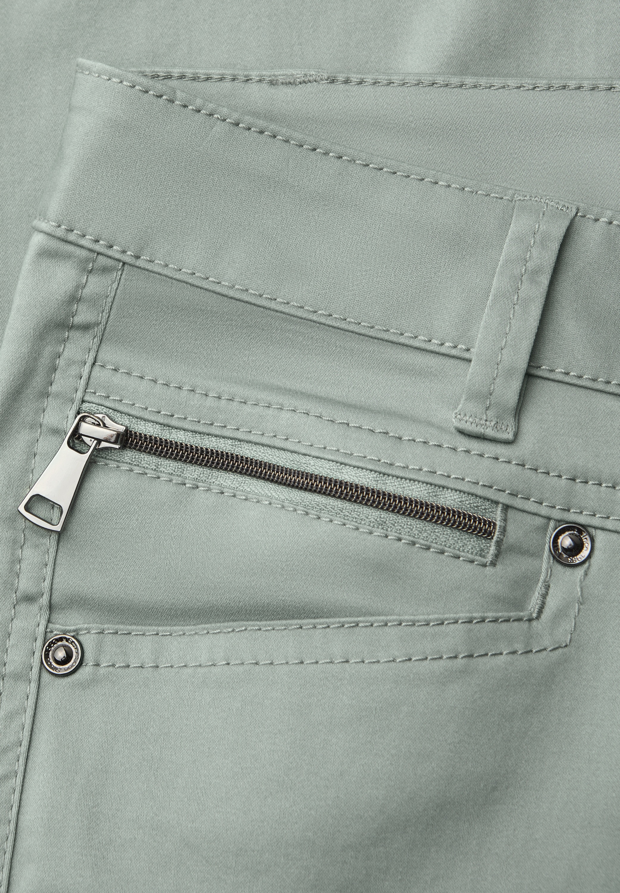 STREET ONE Stoffhose  aus Baumwolle mit Stretchanteil