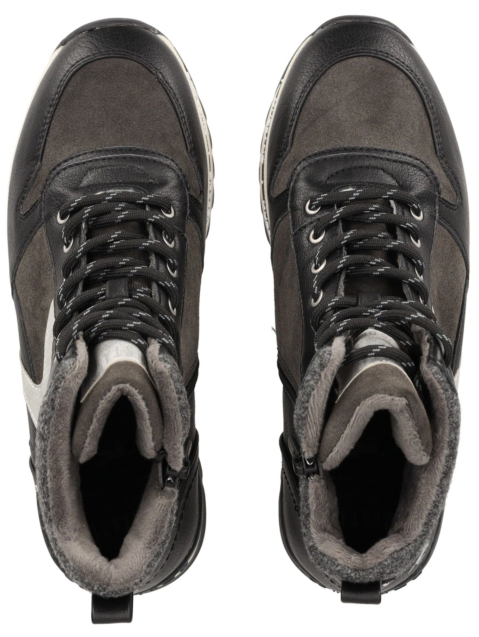 Mustang Shoes Schnürstiefelette »Mustang Shoes Stiefelette Lederimitat«