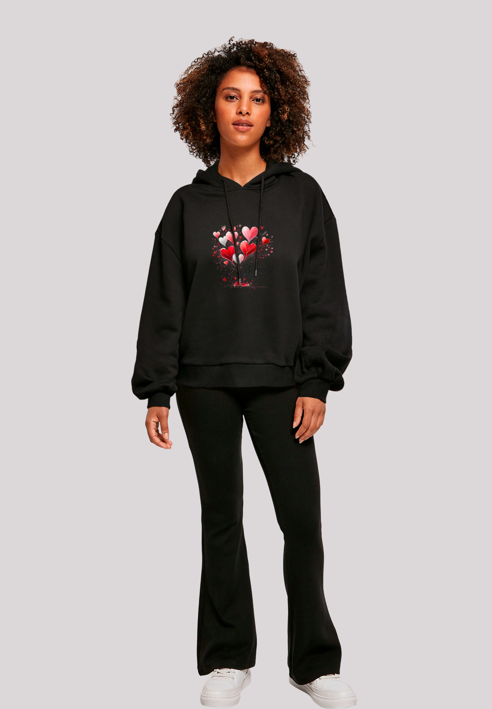 F4NT4STIC Sweatshirt »Herzbaum Be Mine!«, Premium Qualität