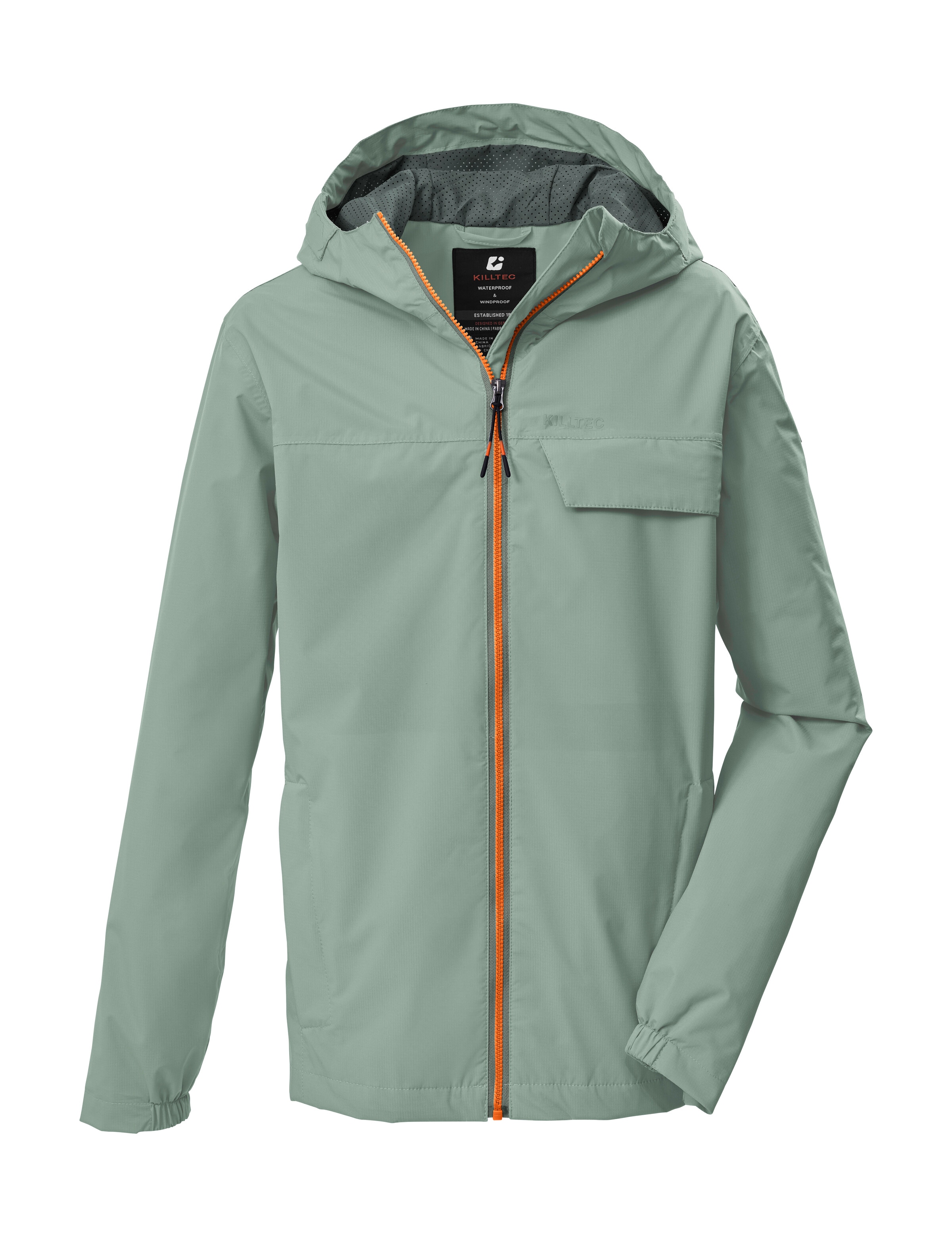 Killtec Funktionsjacke "KOS 125 BYS JCKT" Wind- und wasserdicht, verschweißte Nähte, Teflon EcoElite™