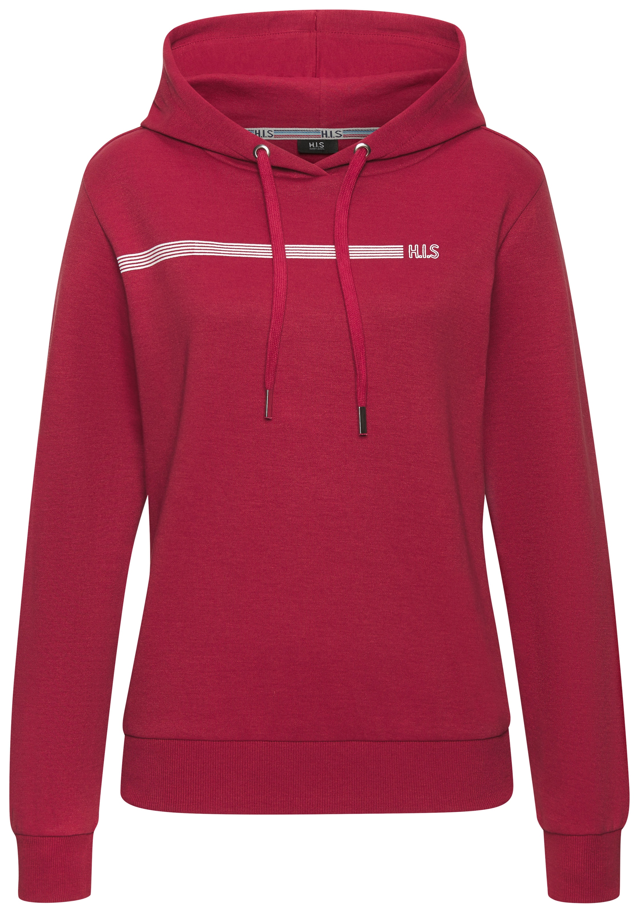 H.I.S Hoodie, mit Streifenprint, Loungewear