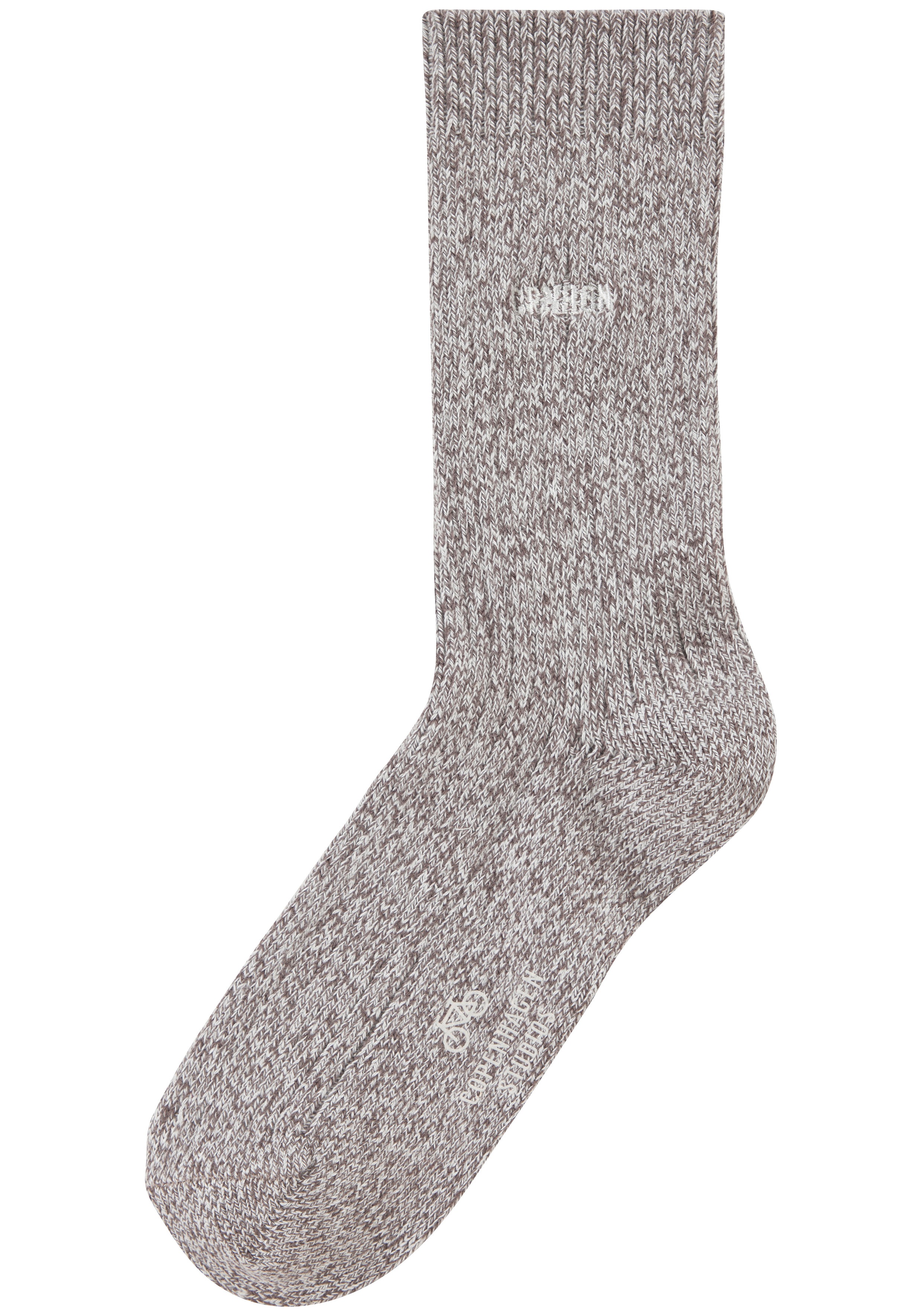Thumbnail - Copenhagen Studios Basicsocken 1 Paar tlg. gerippt mit Logo Stickerei